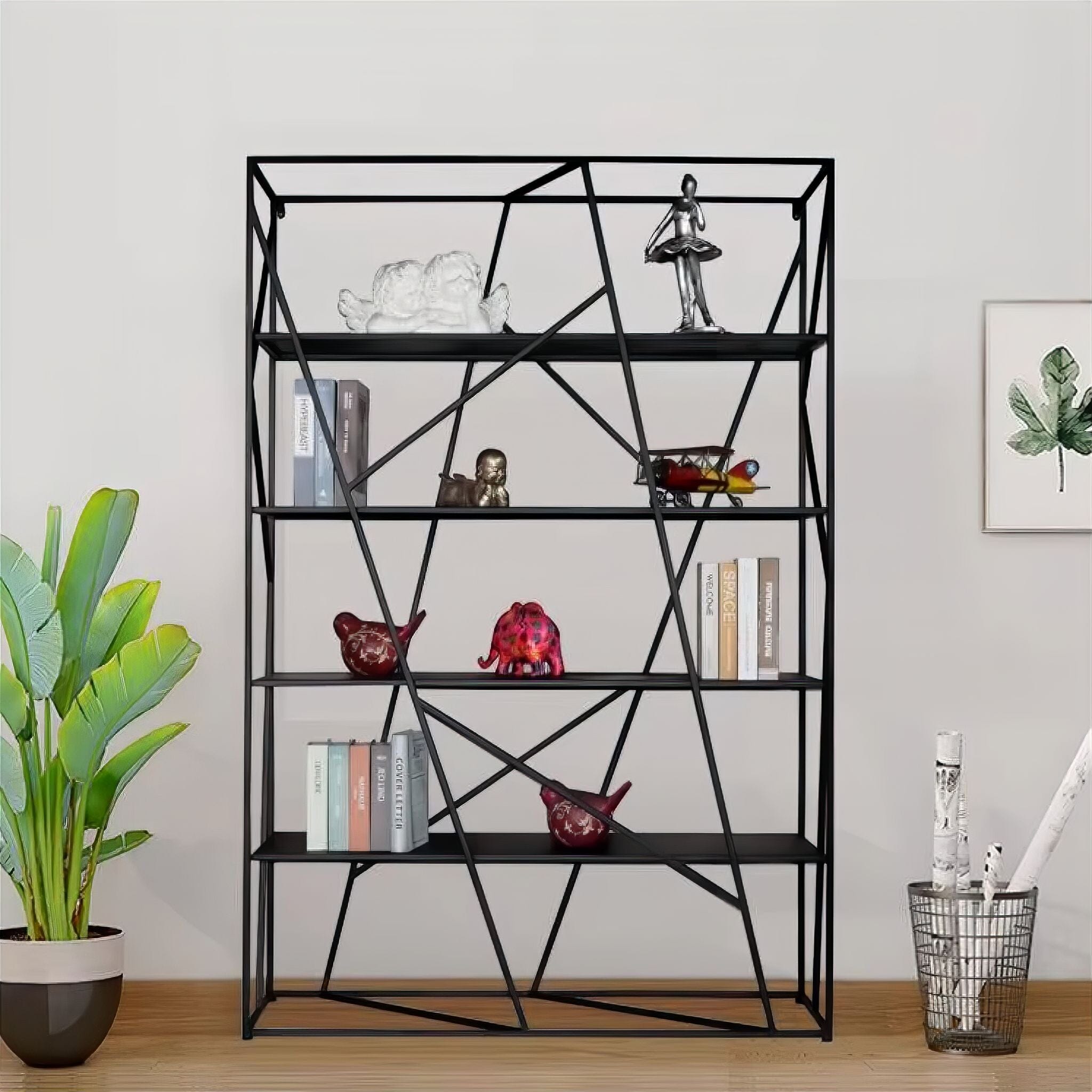 Adrien BookShelf 80cm Black 