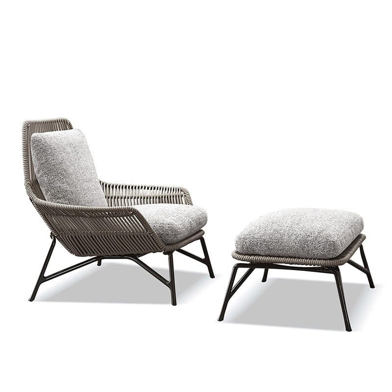 Alessandro Lounge Chair Outdoor Furniture Khaki Set 