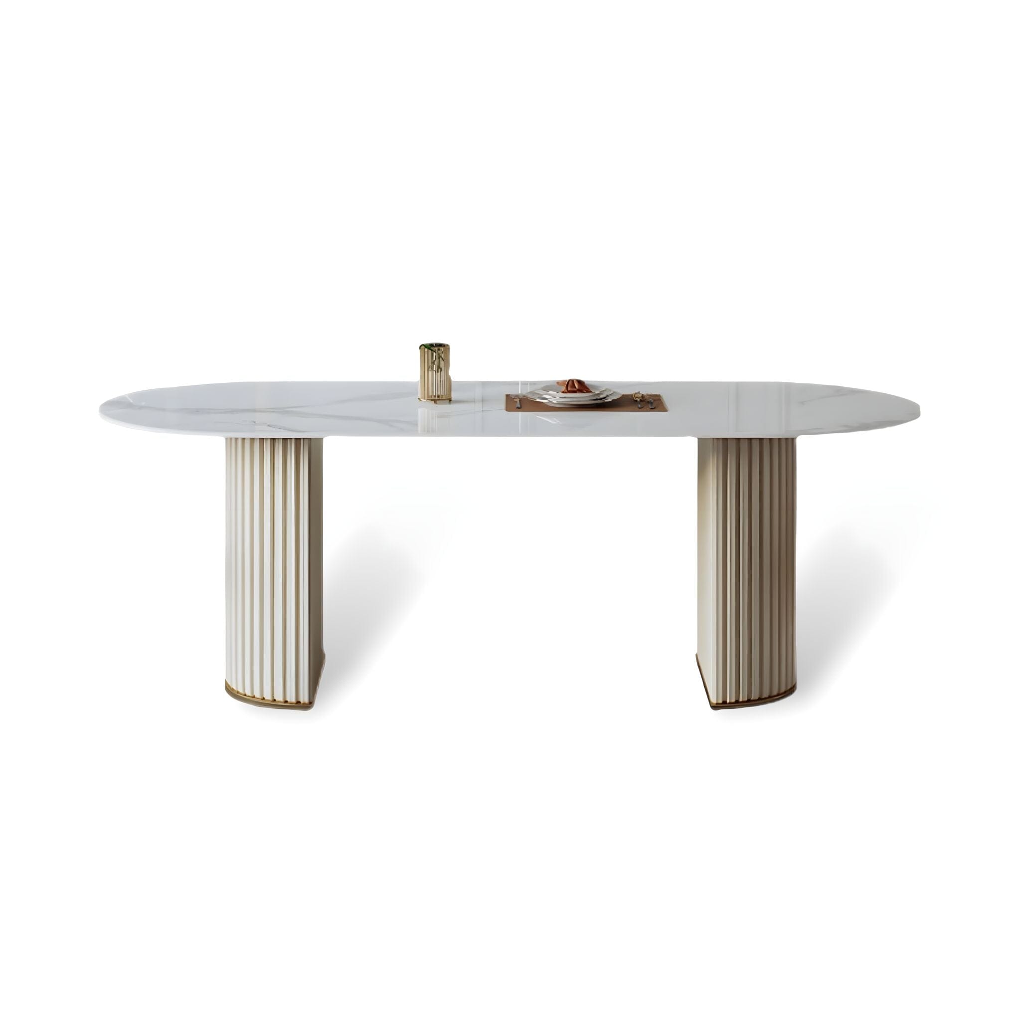 Alexandre Dining Table Dining Table Snow White 140cm 