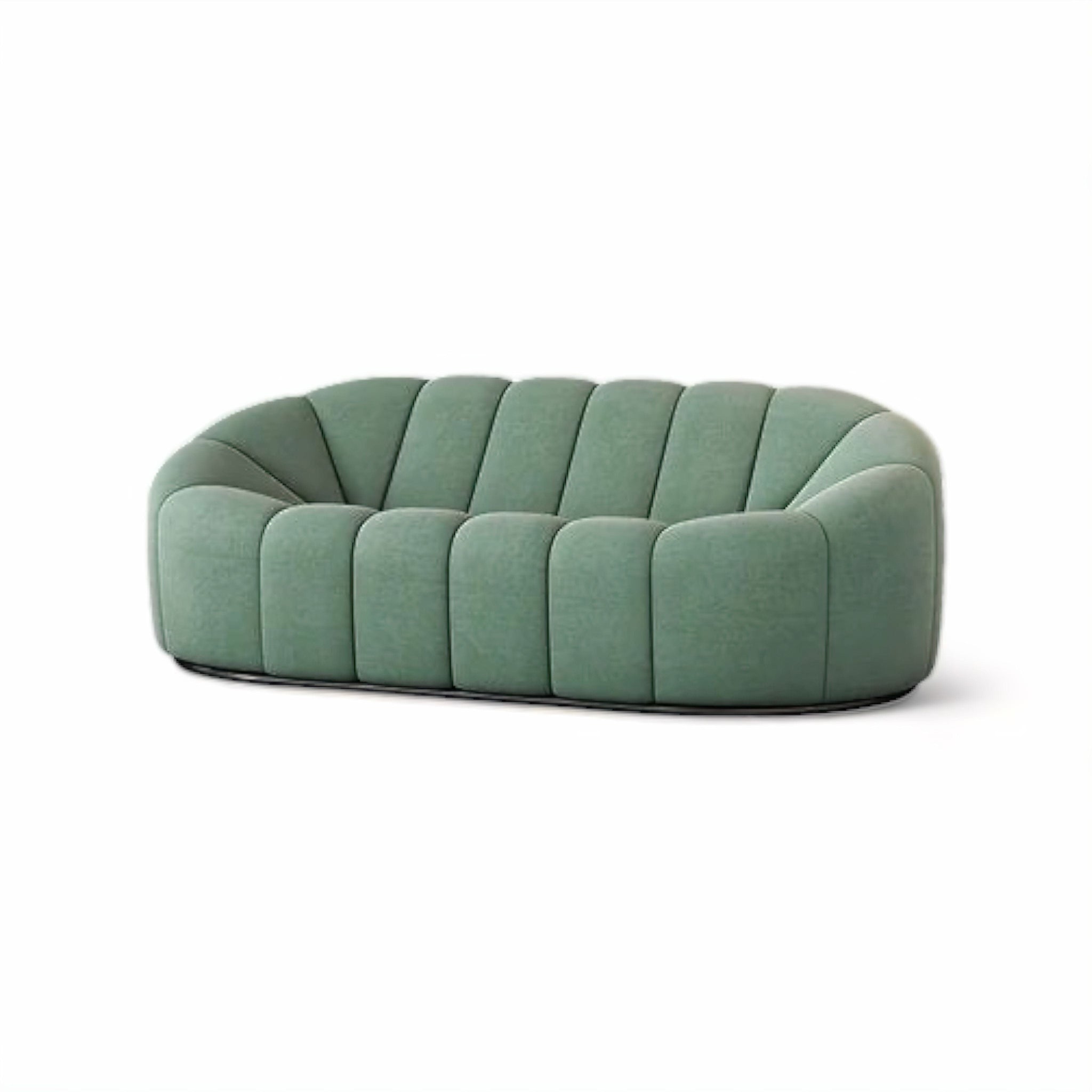 Amandine Sofa Collection Sofa Green Two Seater 