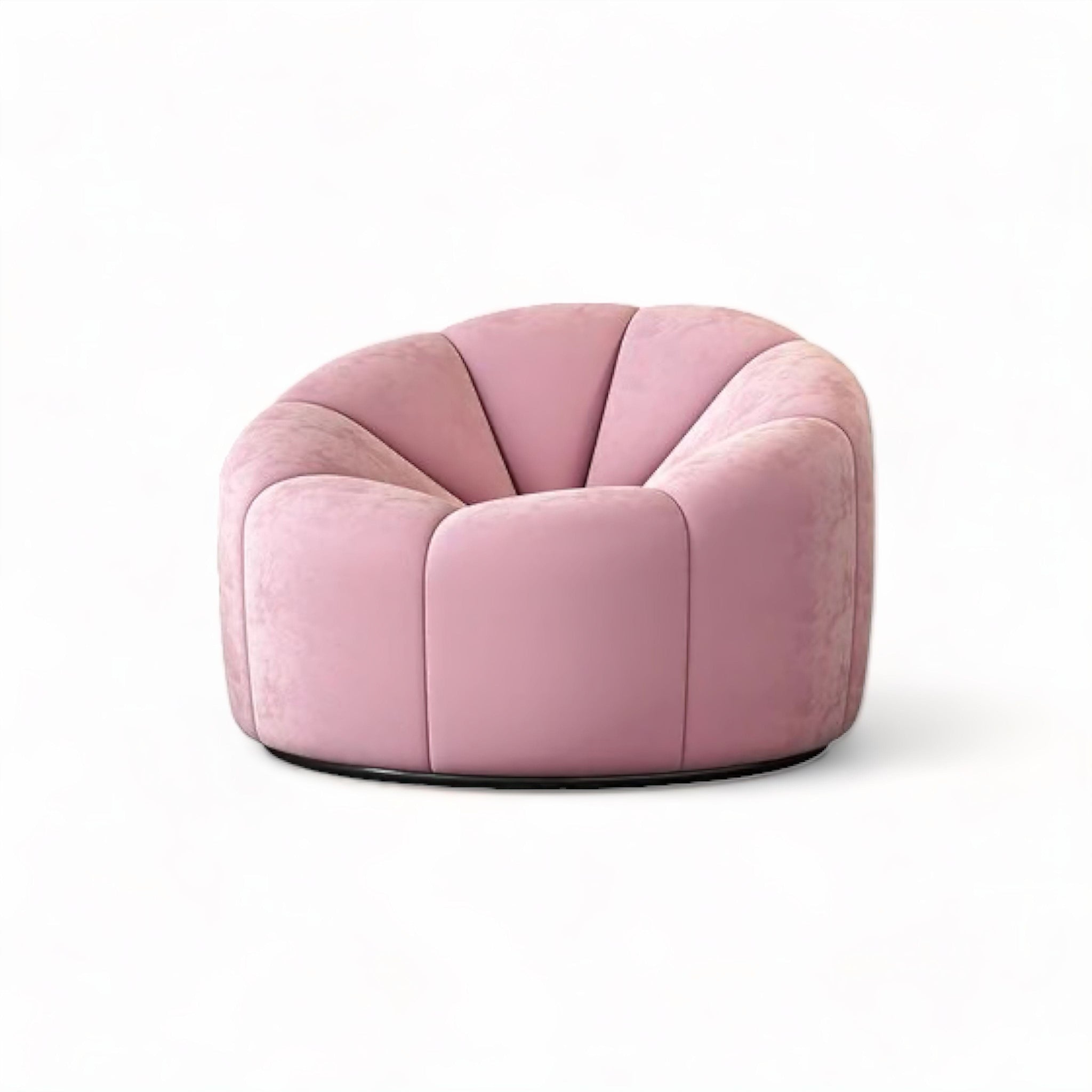 Amandine Sofa Collection Sofa Pink Single Seater 