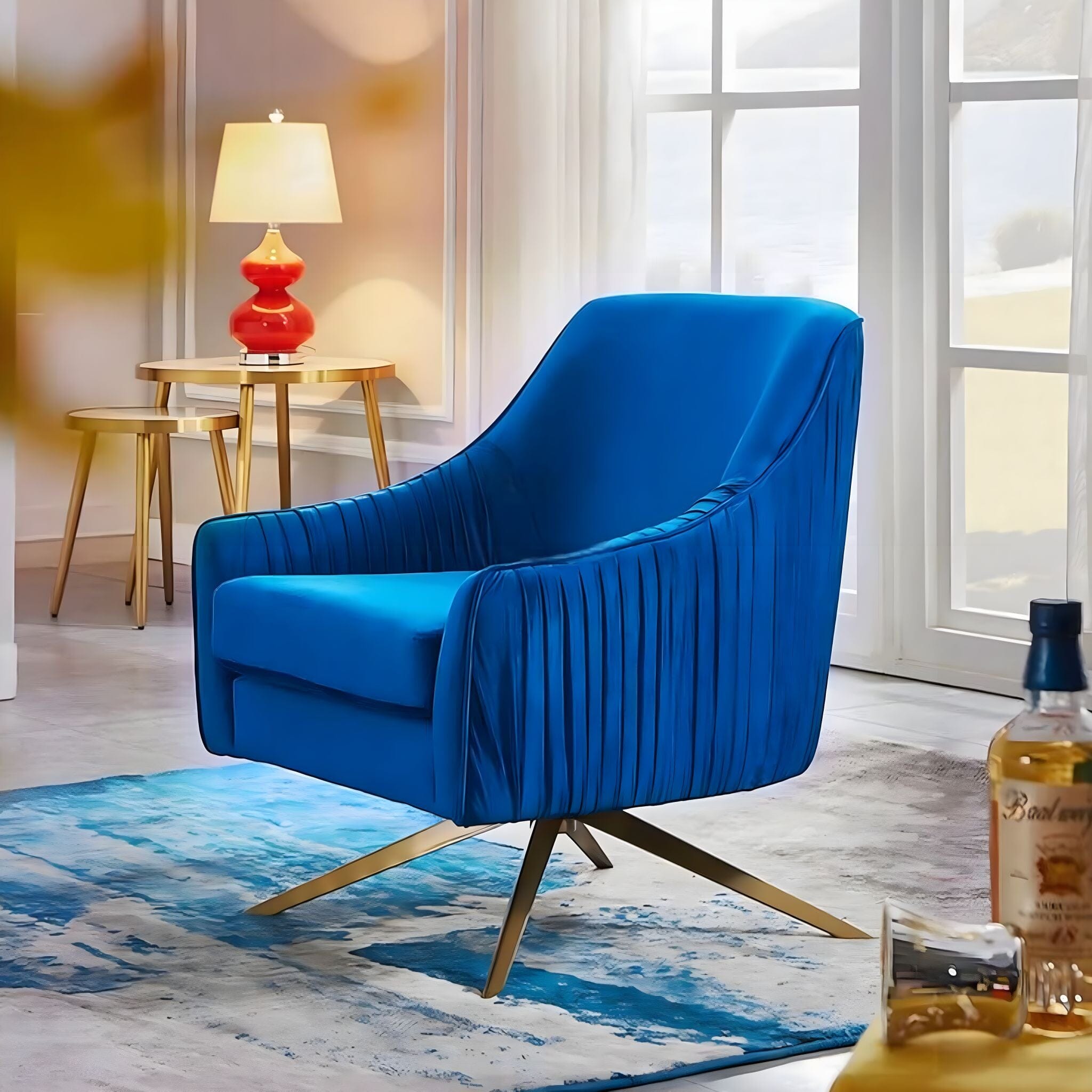 Amélie Occasional Chair Sofa Blue 