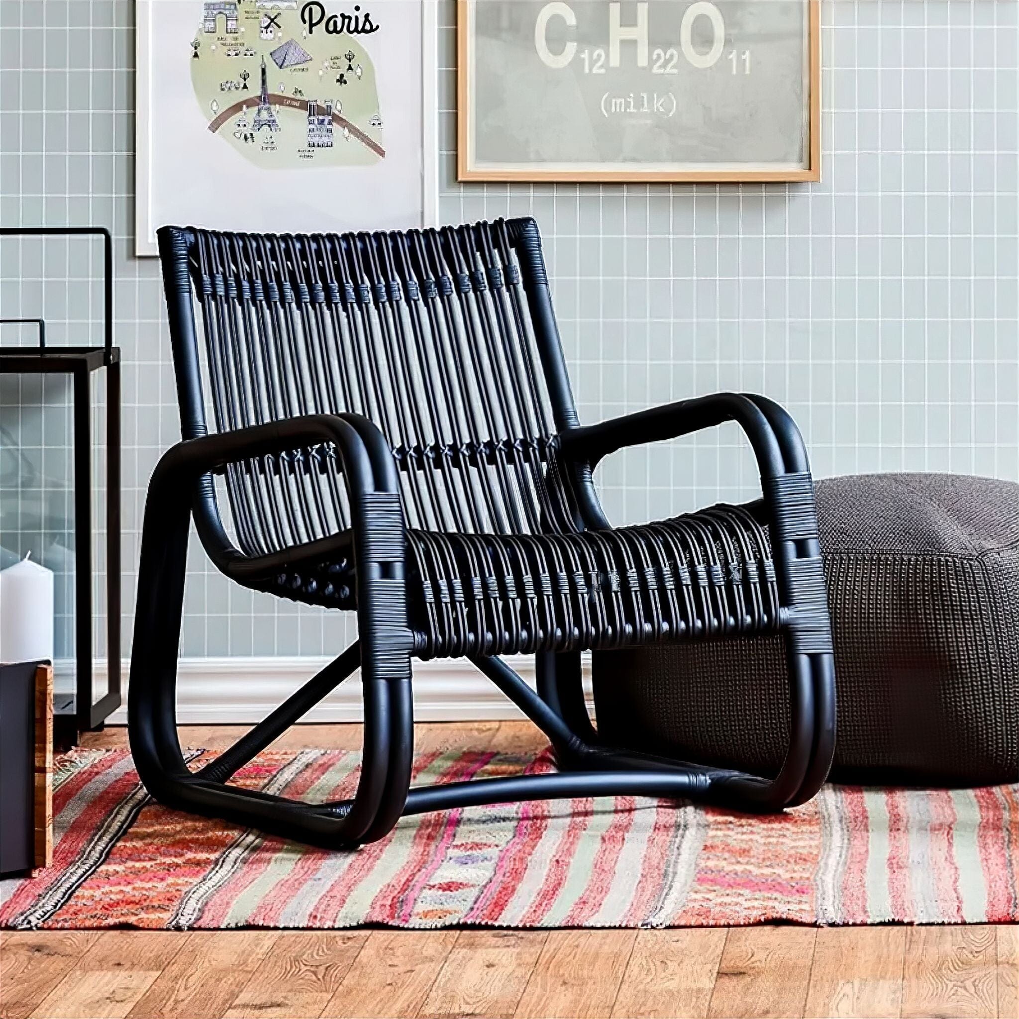 Bertrand Outdoor Chair Black 