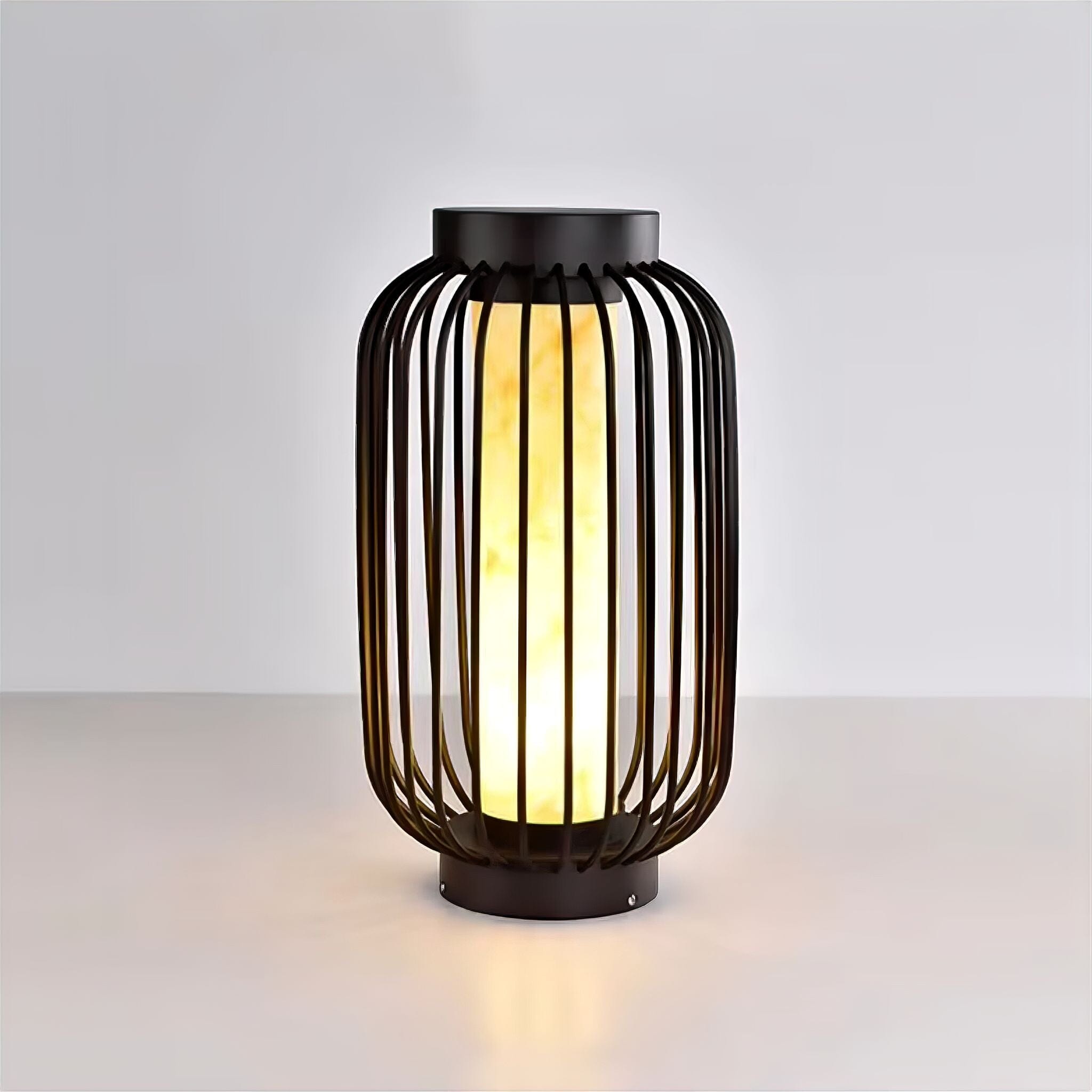 Birdcage Solar Lantern Warm White Medium 