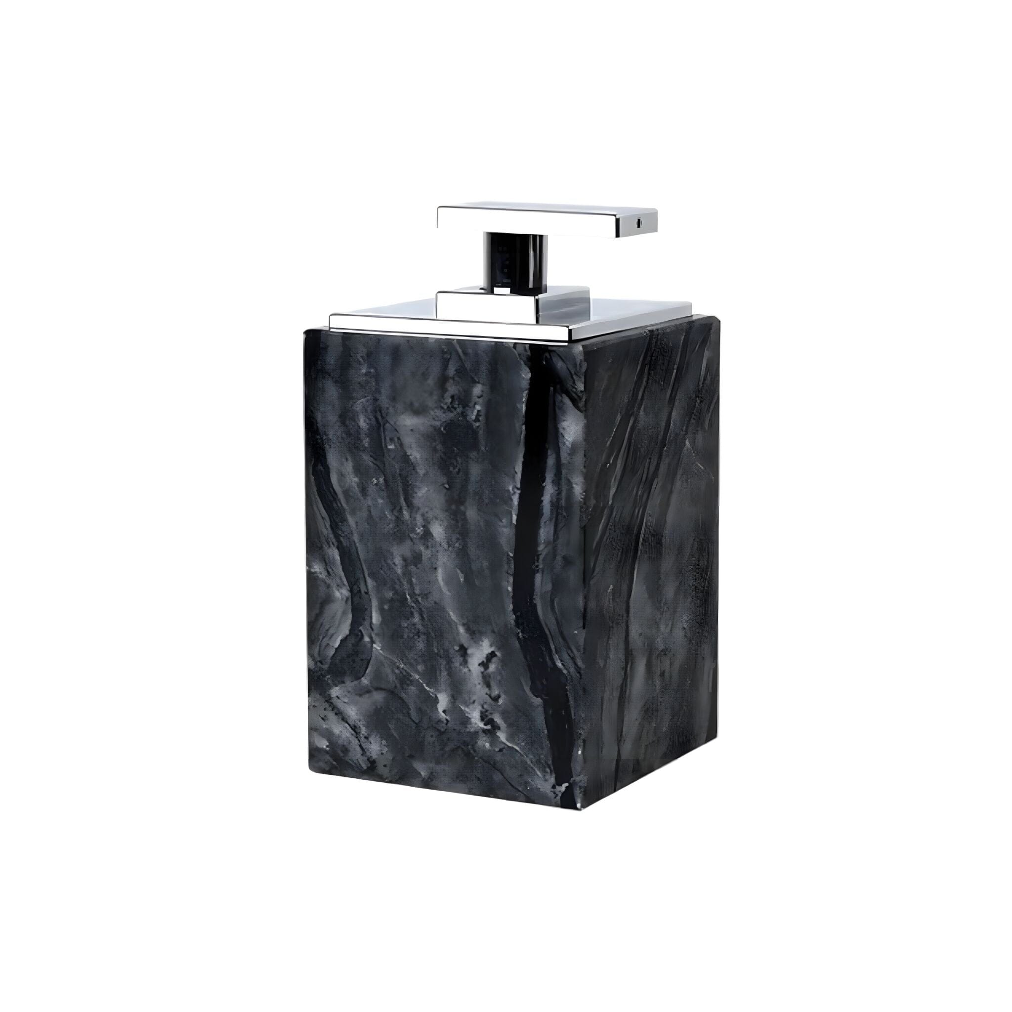 Claude Marble Bathroom Accessories Collection Bathroom Accessories Soap Dispenser A (silver) 