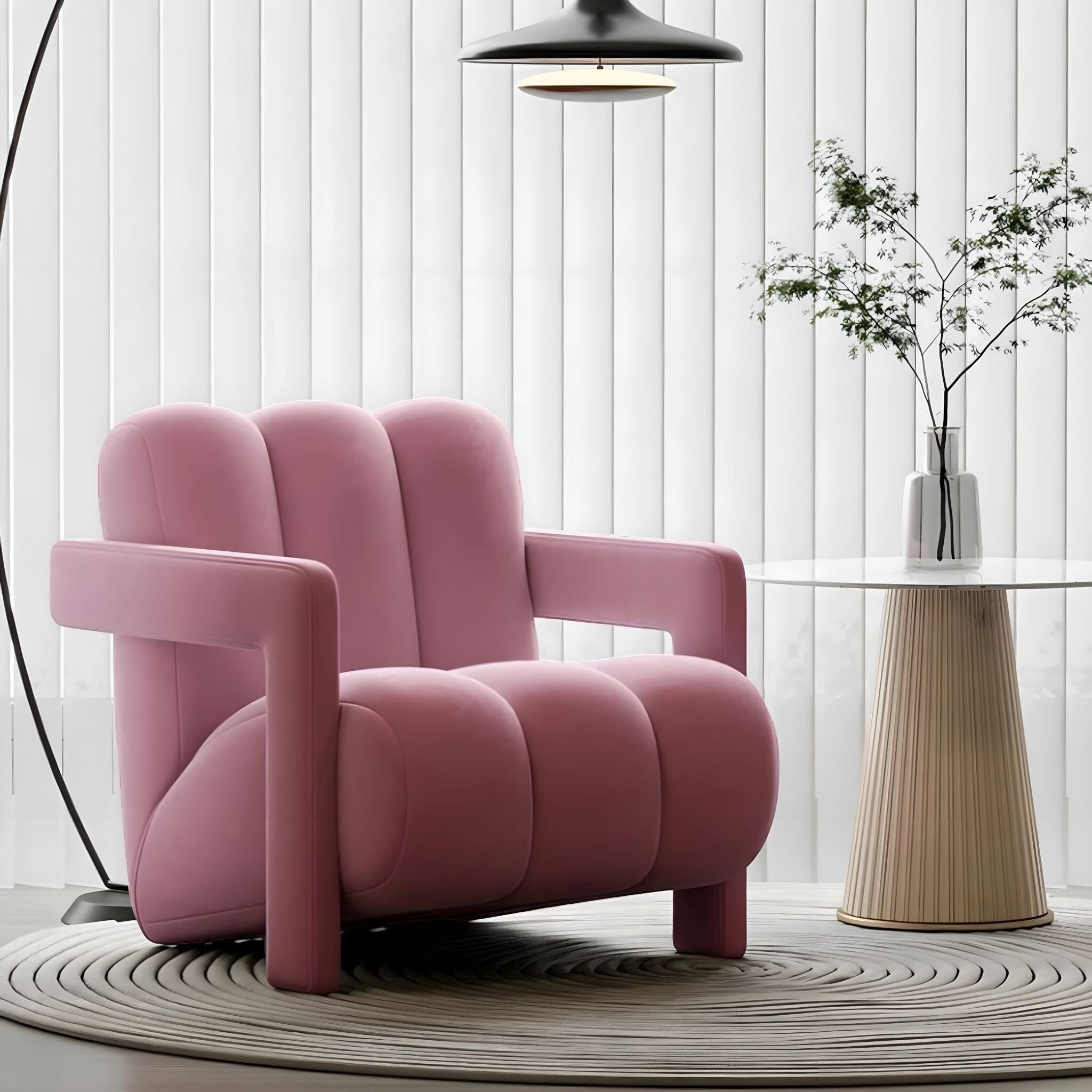 Clémence Occasional Chair Sofa Pink 