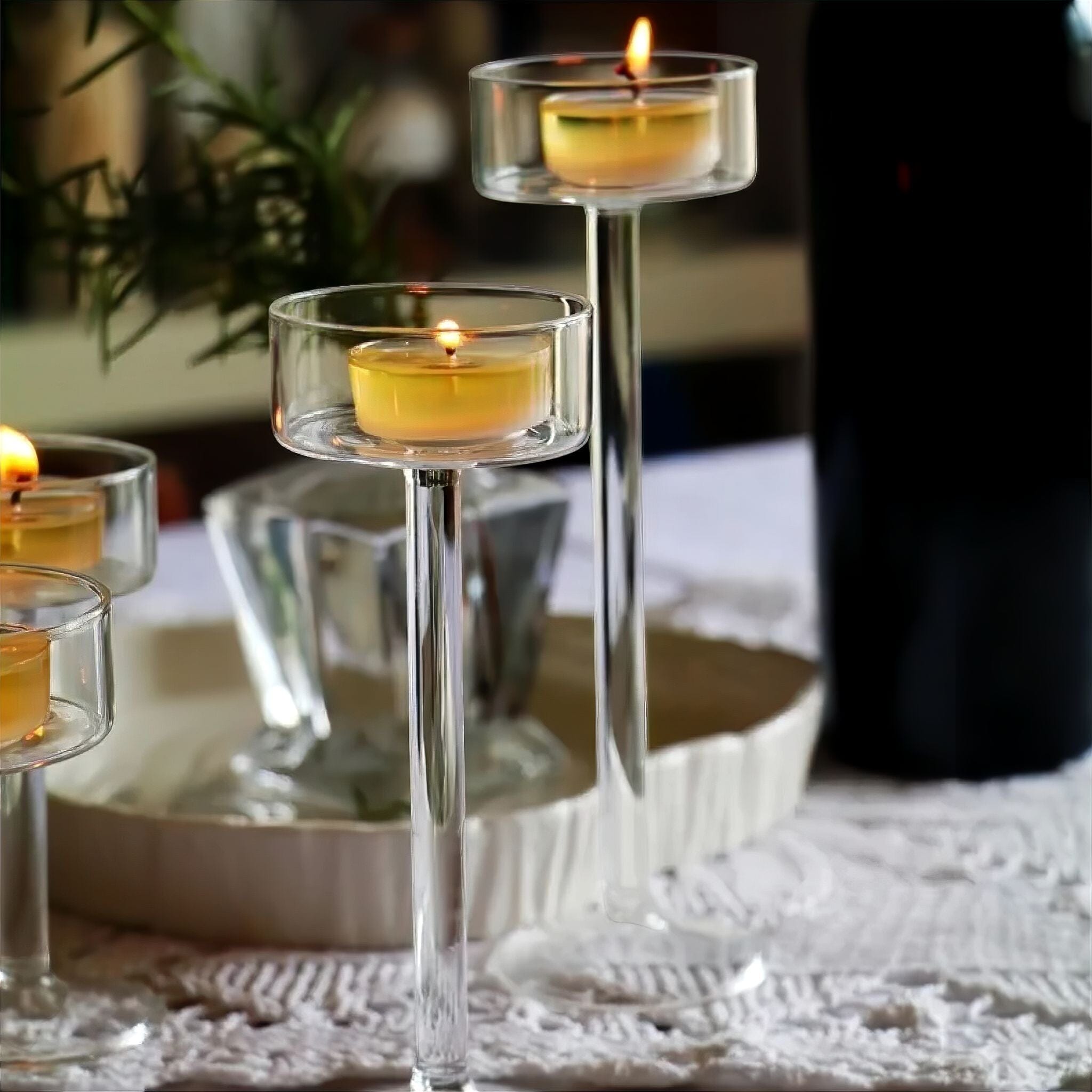 Crystal Aura Candle Holders S 
