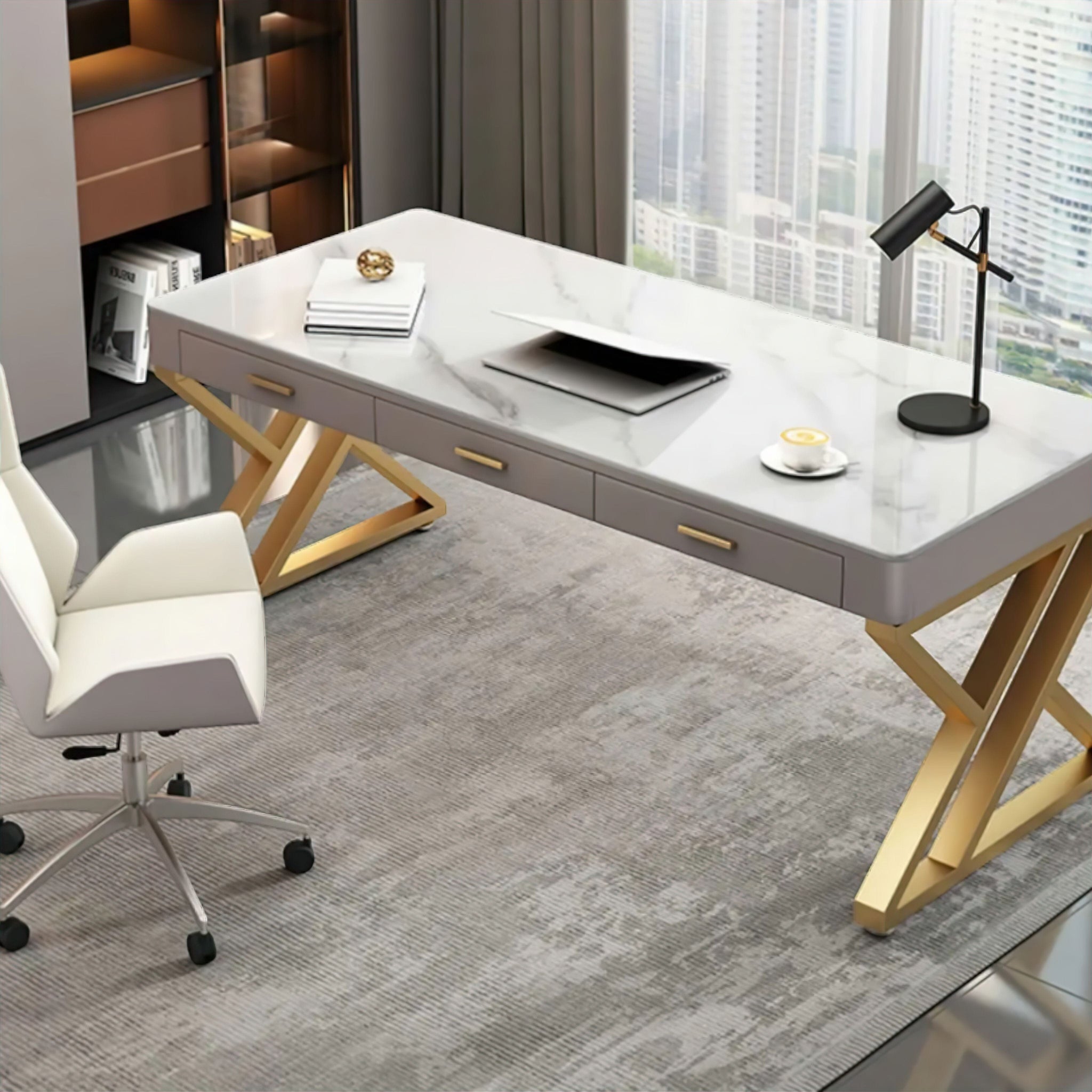 Damien Office Desk Desks 80cm 