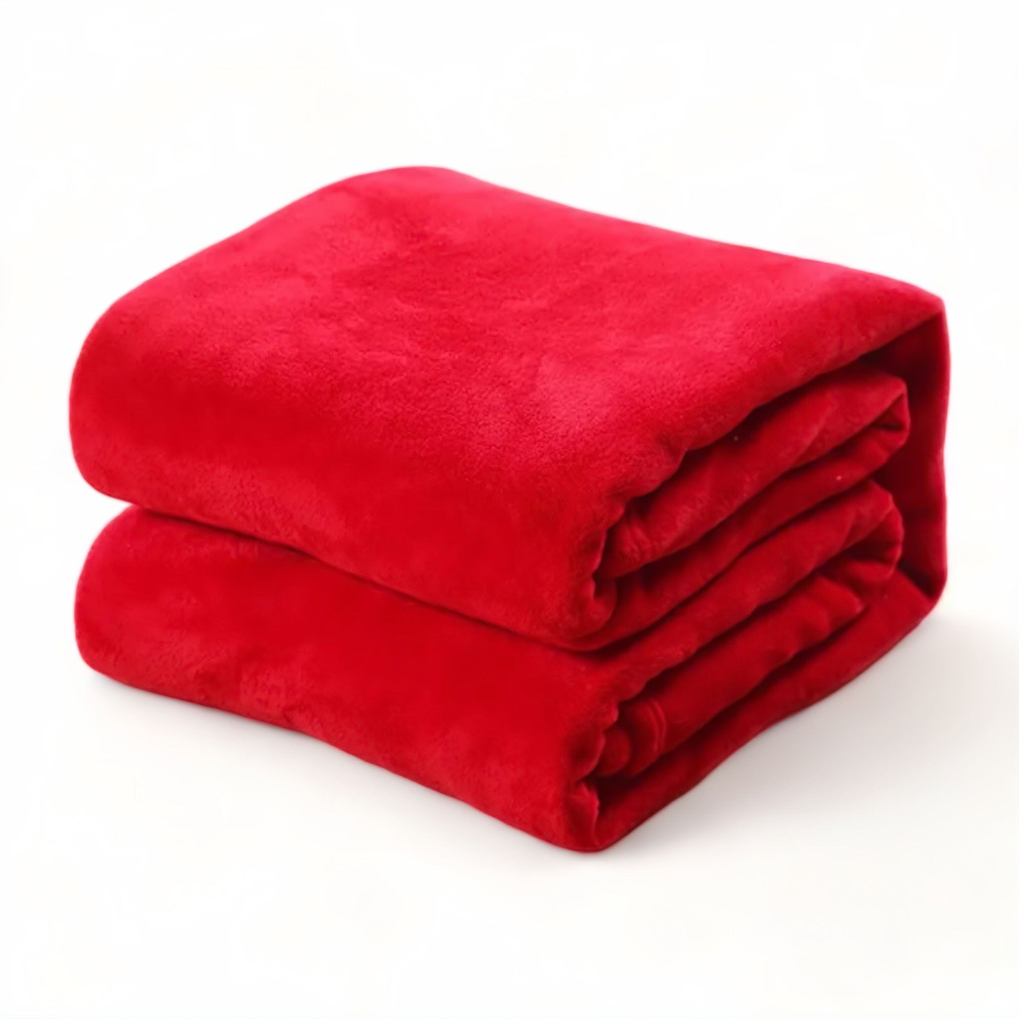 Domenica Blanket Red 100 x 150cm 