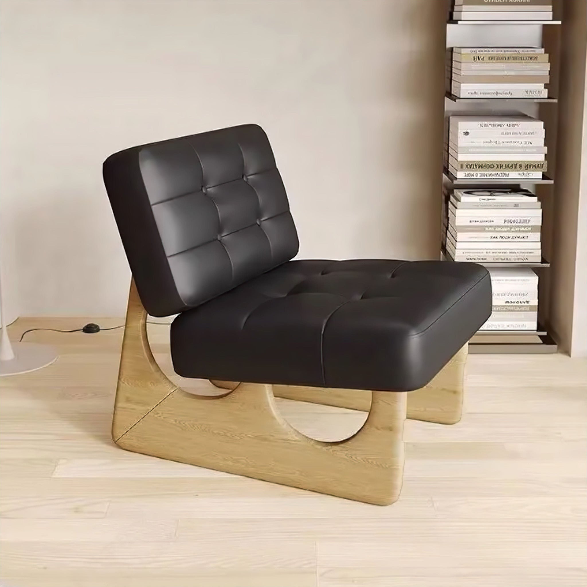 Dorian Occasional Chair Chair Black + Gold 