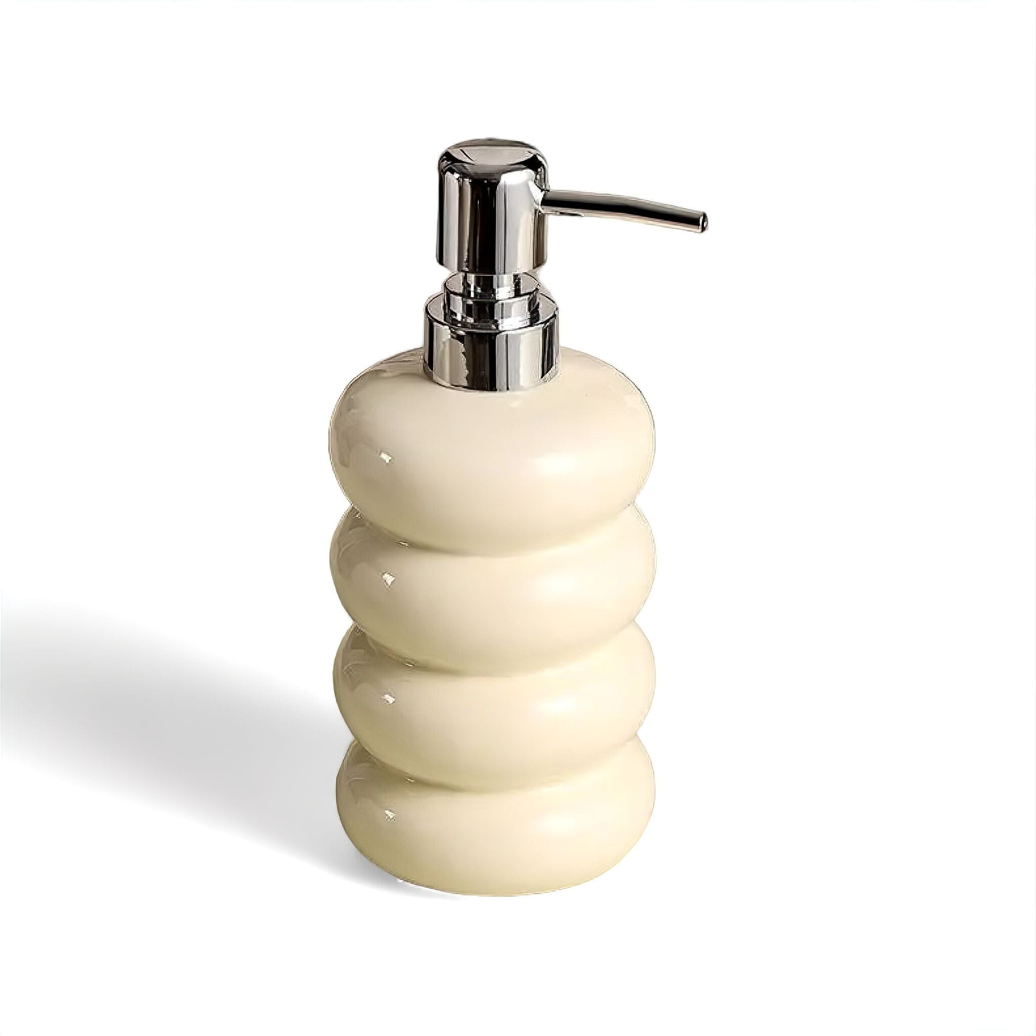 Elaine Soap Dispenser Ivory Small 