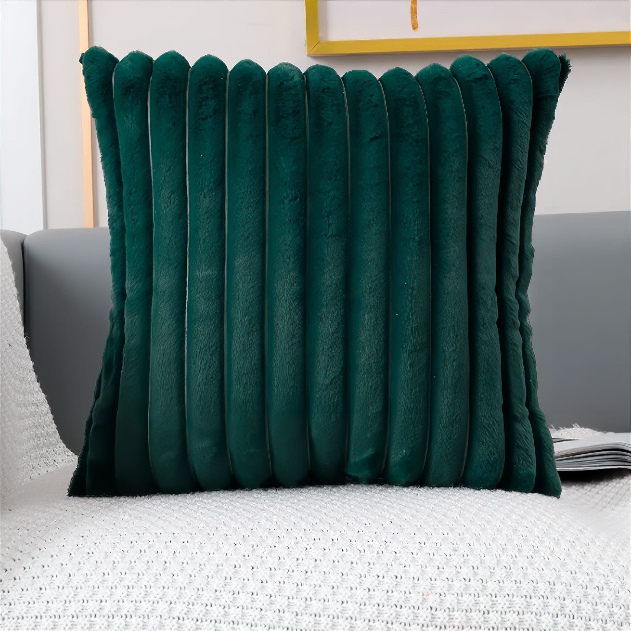 Flavie Cushion Cover Green 50 x 30cm 