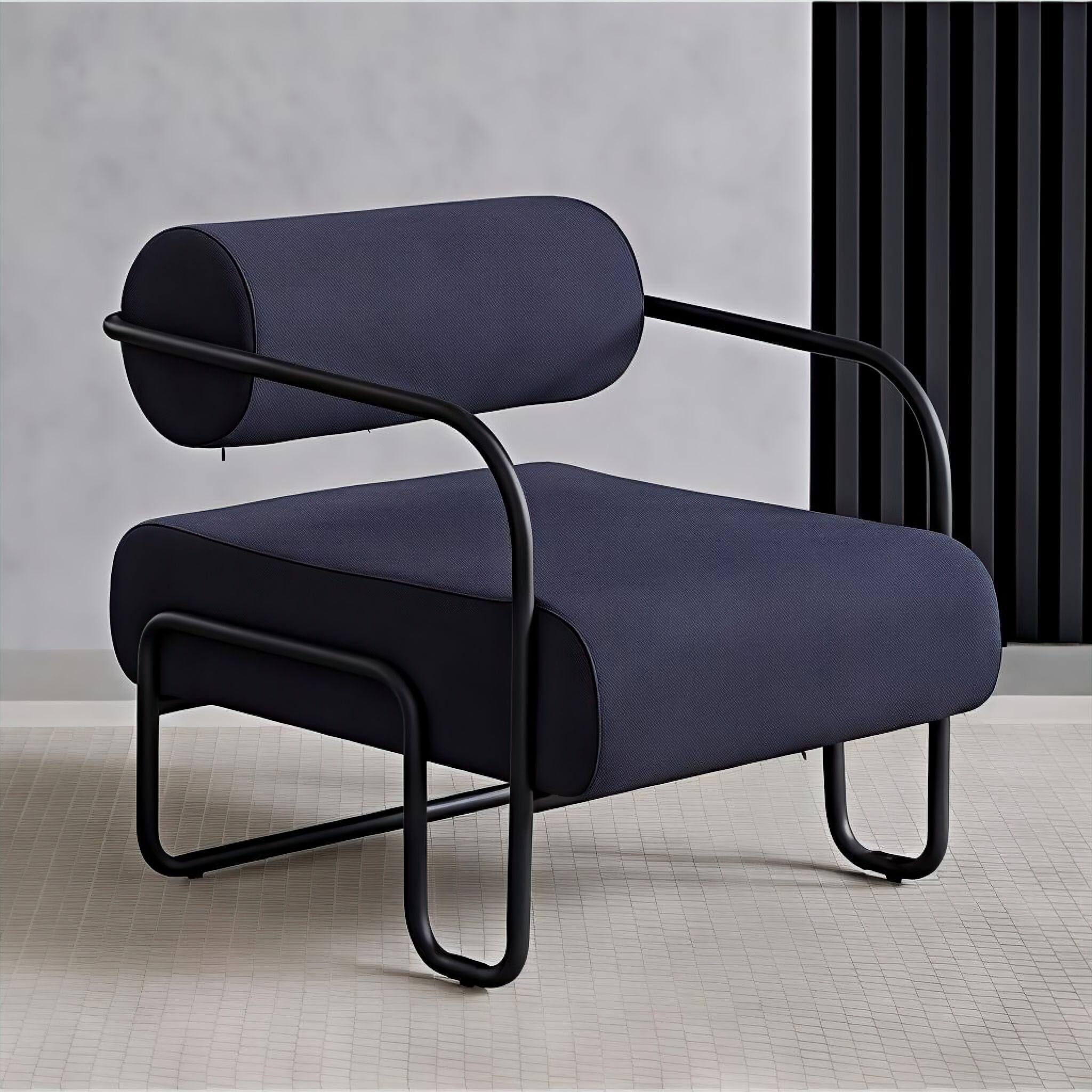 Gilles Occasional Chair Chair Navy 