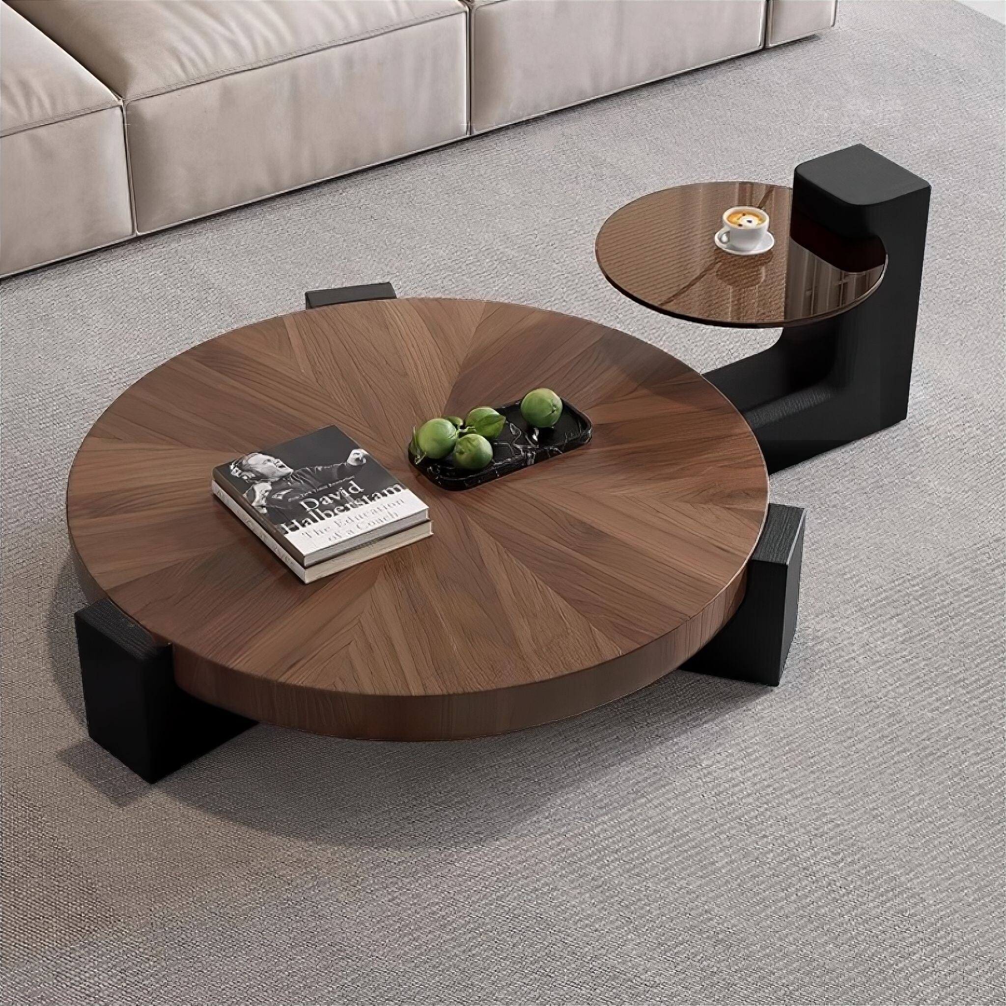 Hortense Oak Coffee Table 