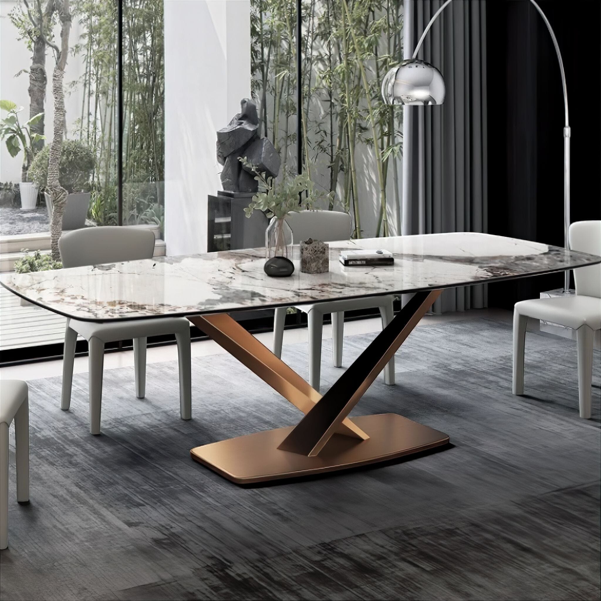 Josiane Marble Dining Table 140cm 