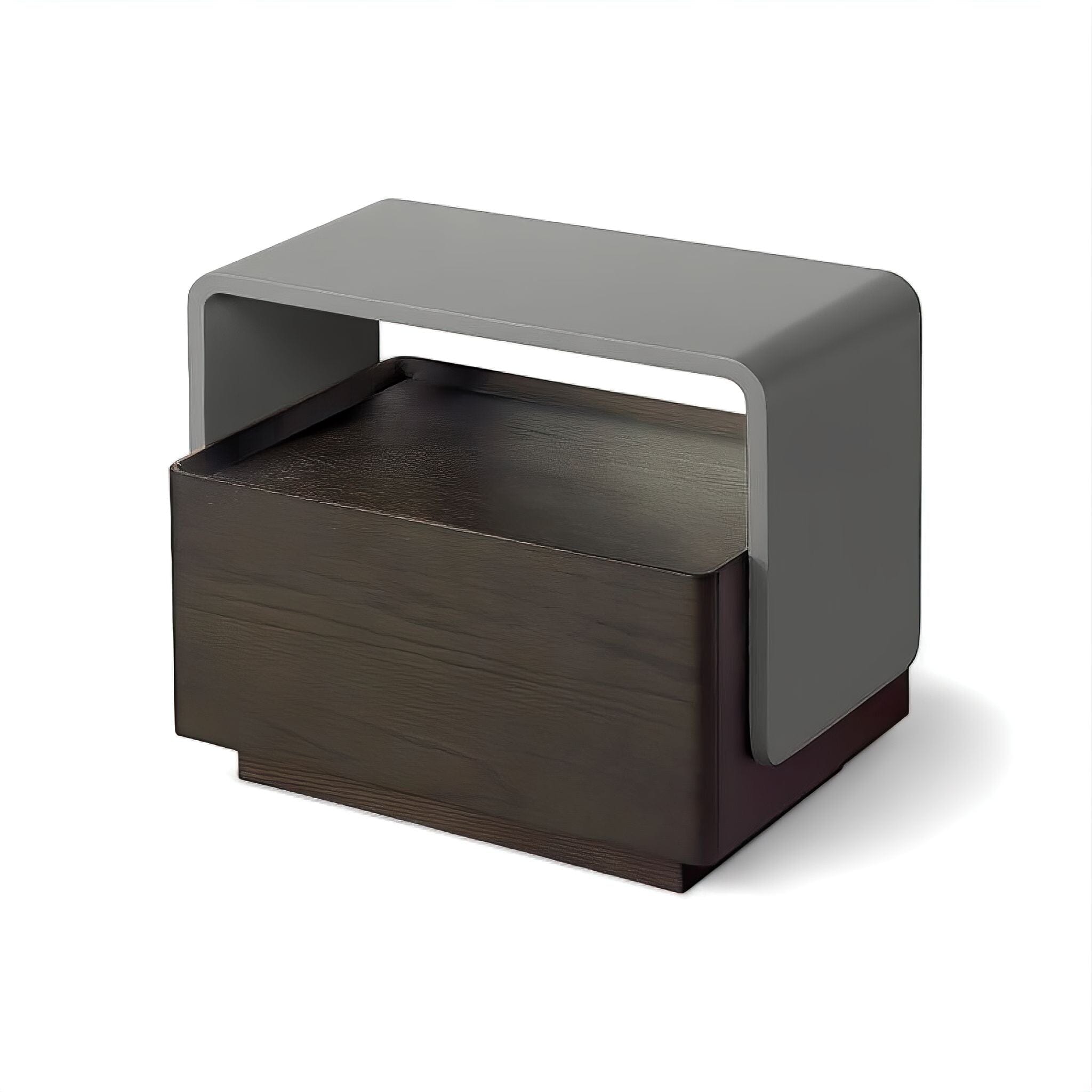 Josue Bedside Table Grey 