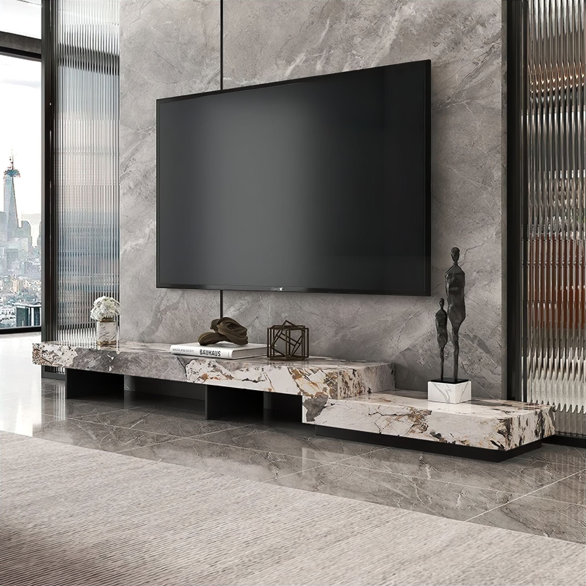 Jovita Slate TV Cabinet 