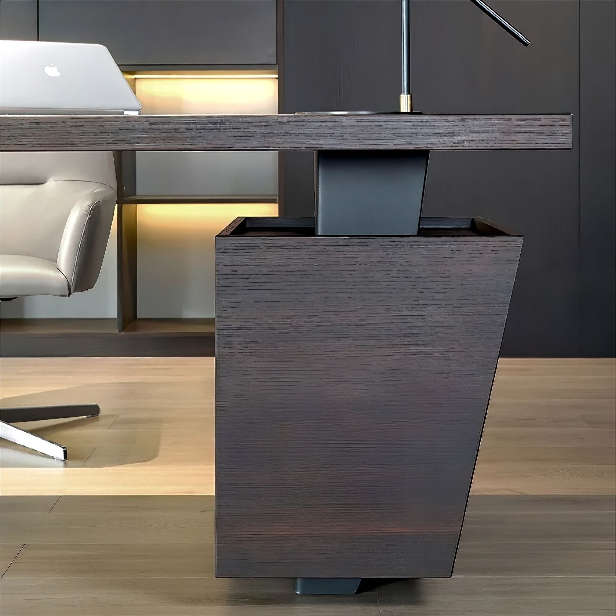 Jules Oak Office Desk 