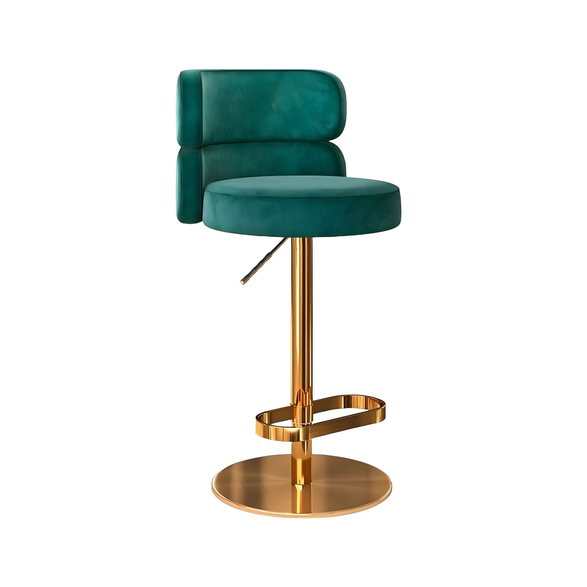 Justine Bar Stool Occasional Chair Green 