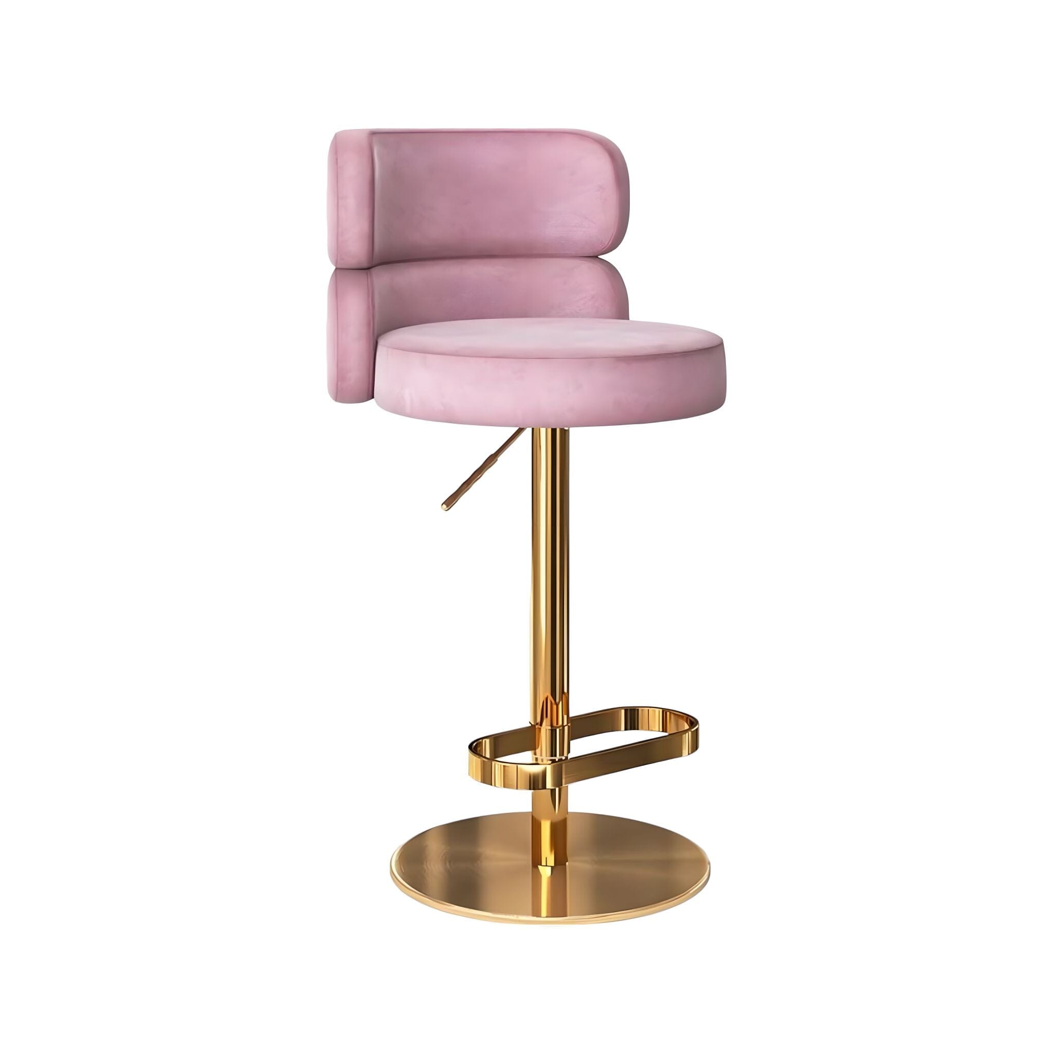 Justine Bar Stool Occasional Chair Pink 