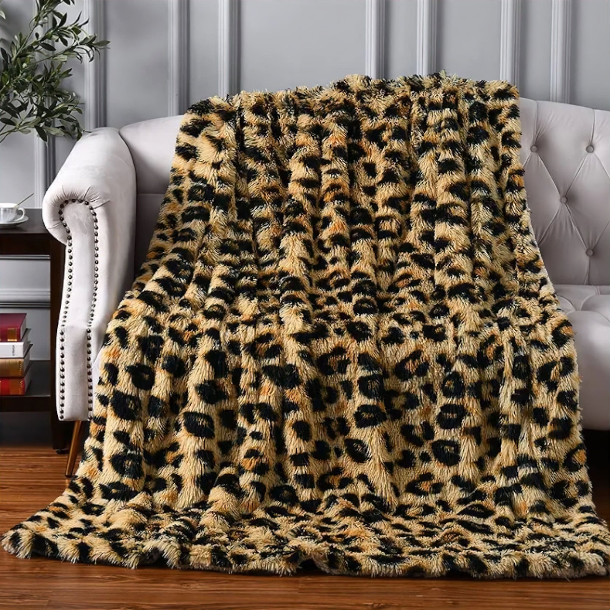 Laura Leopard Blanket Blanket 