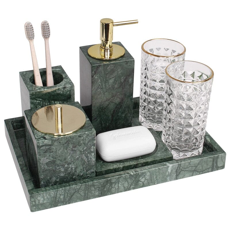 Louis Marble Bathroom Accessories Bathroom Accessories 