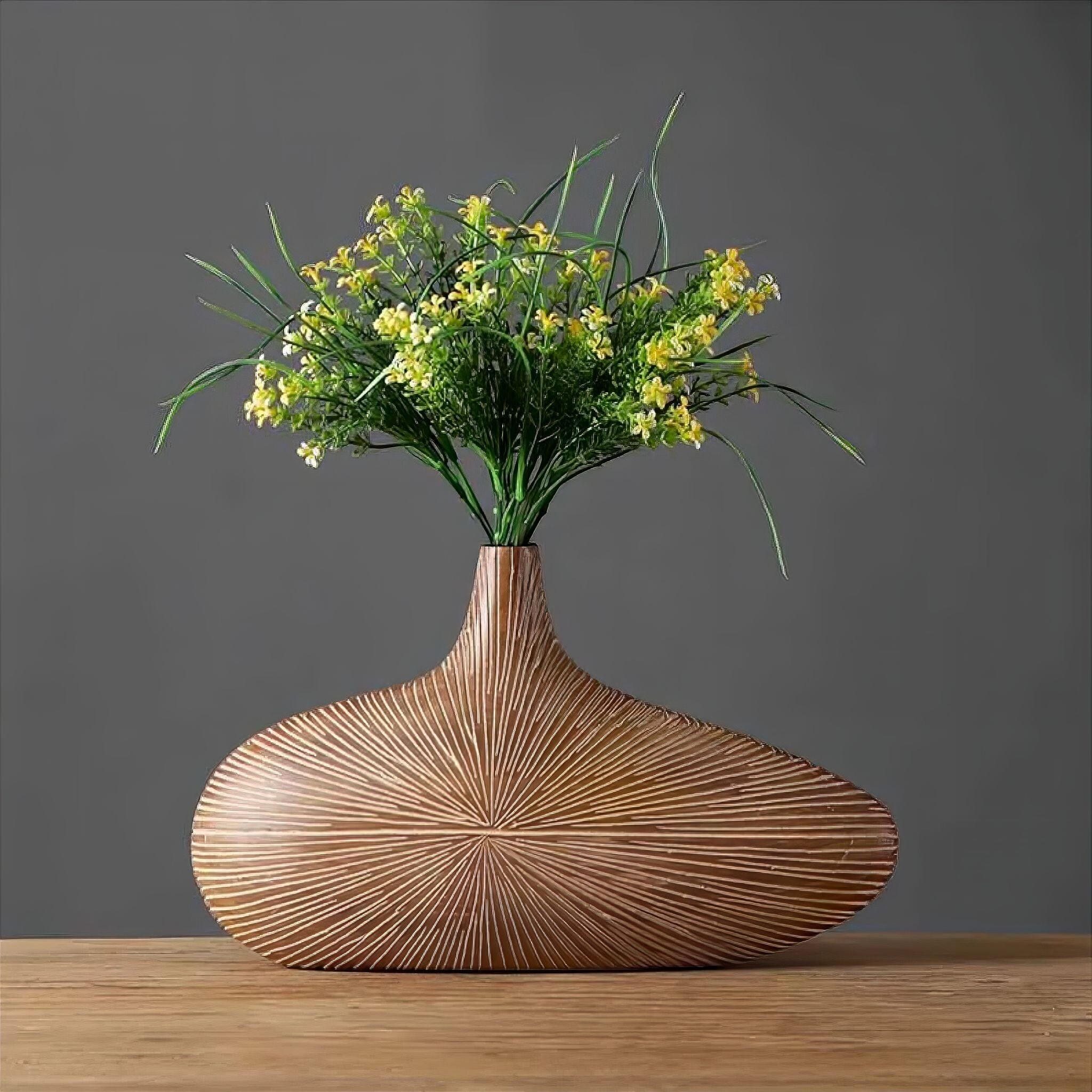 Lucien Vase Collection Tan Small 