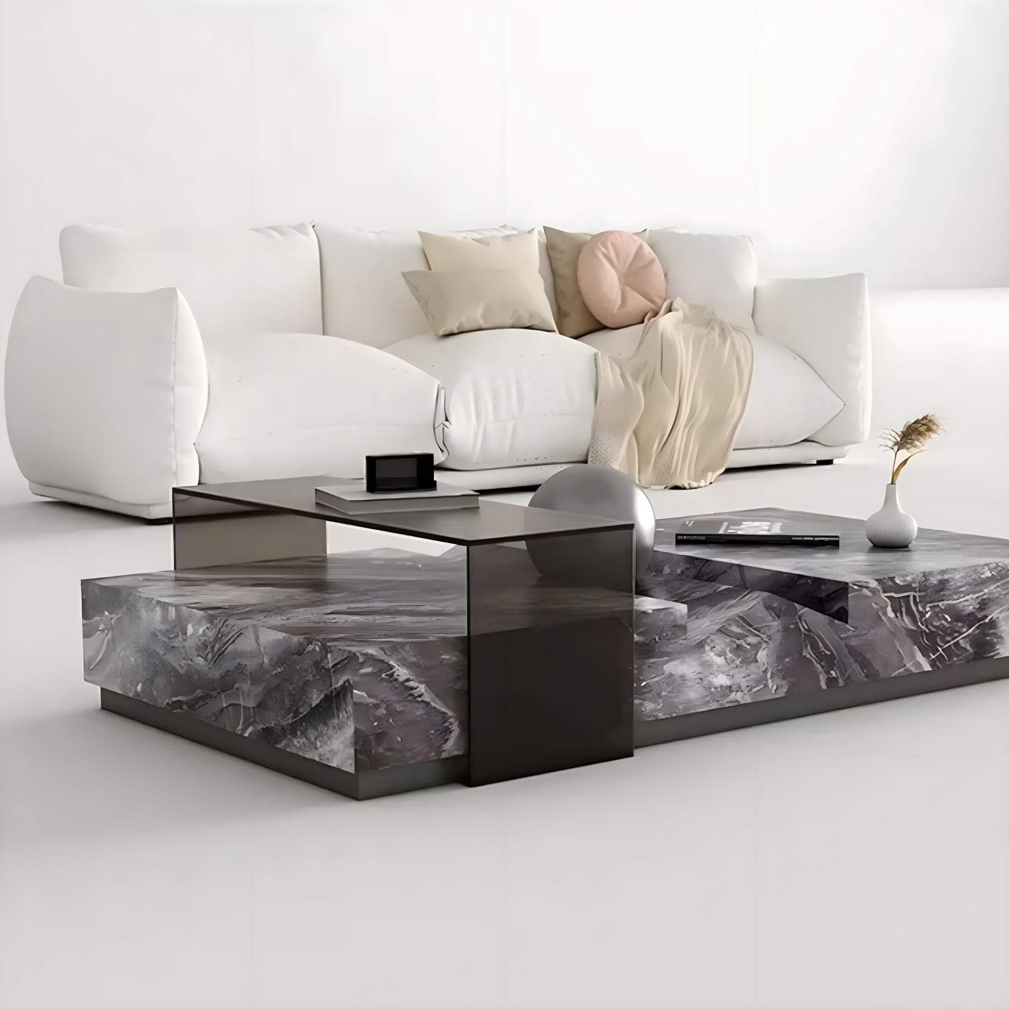 Lucienne Coffee Table Coffee Table Charcoal Grey 
