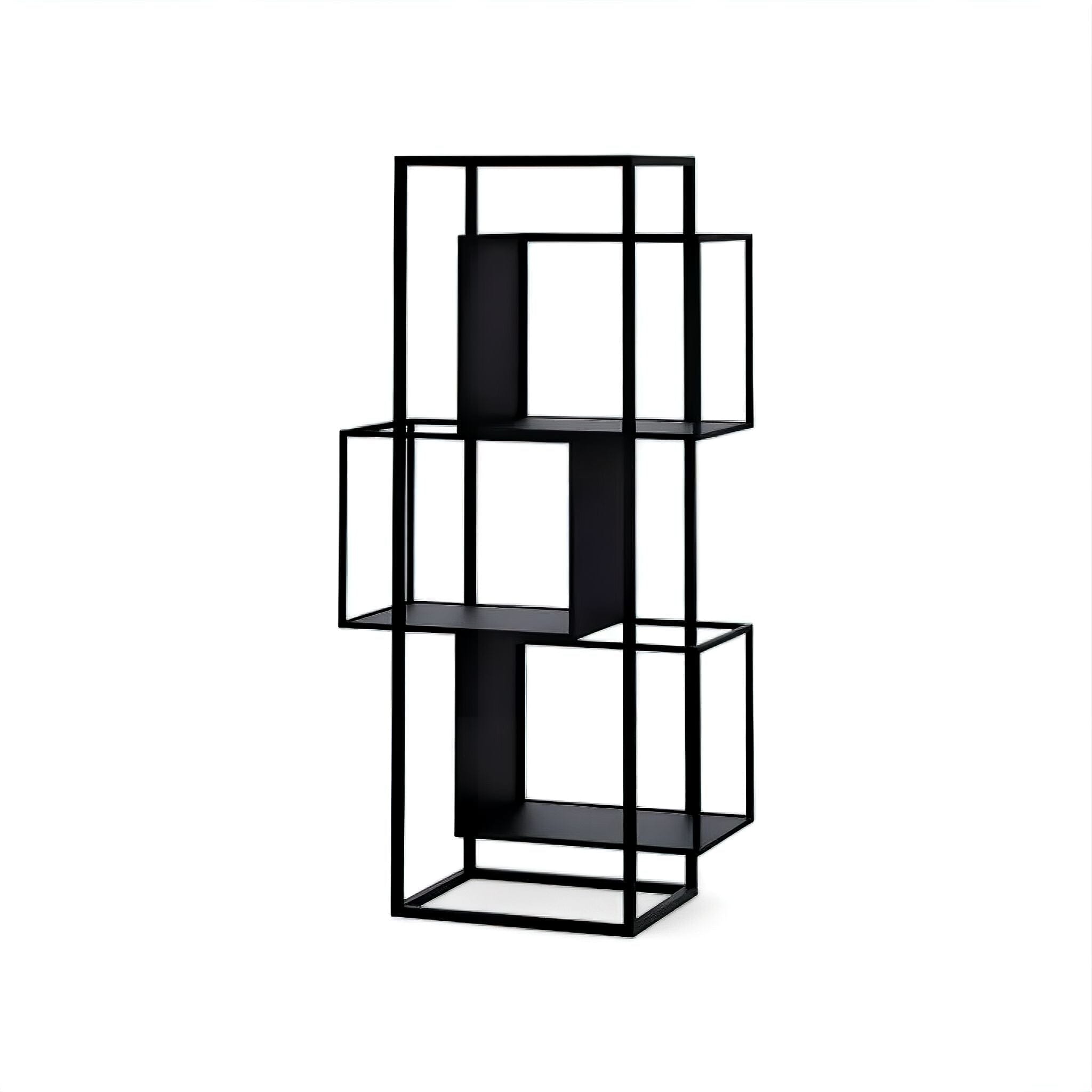 Margo Bookshelf Black 3 x Shelves 