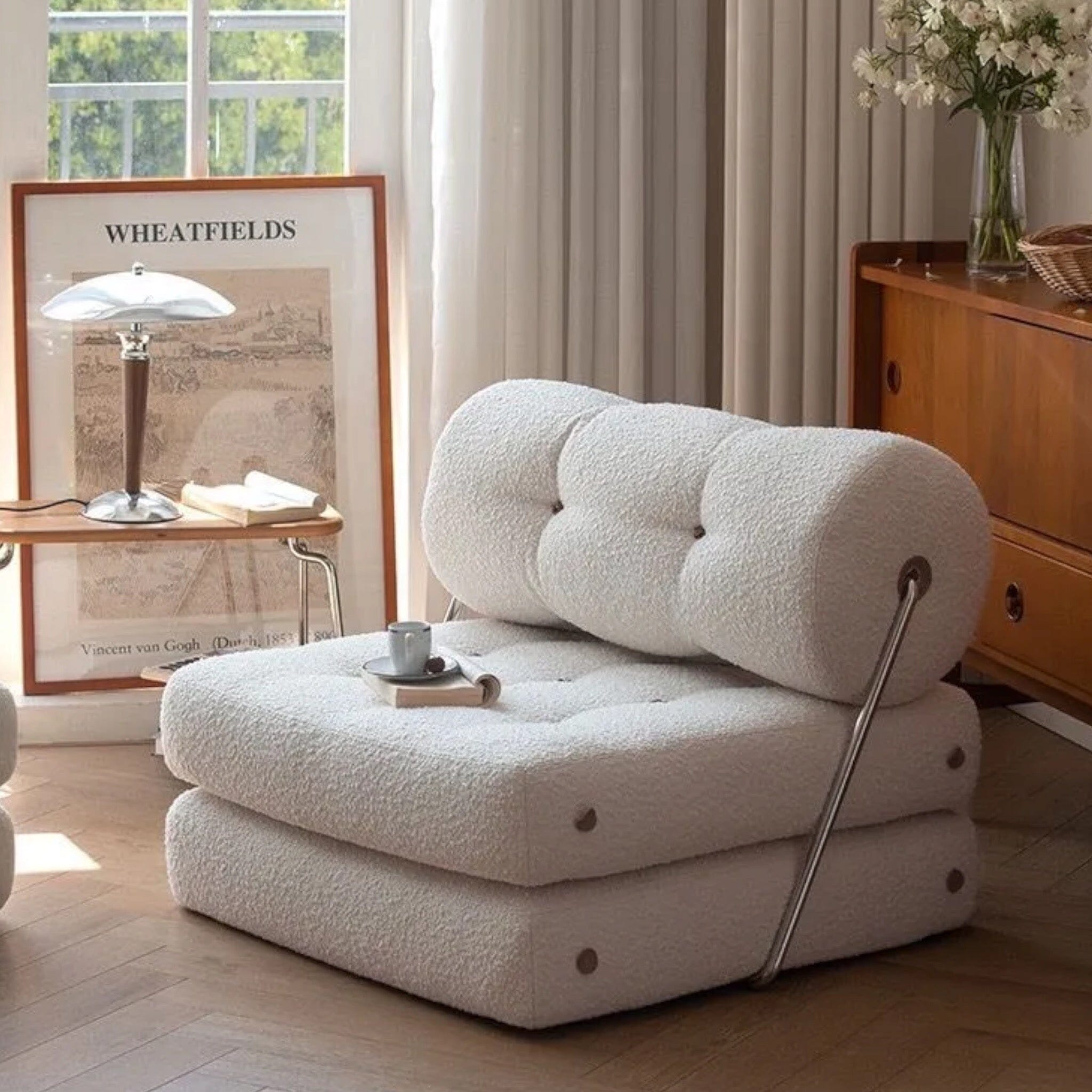 Michel Occasional Chair Sofa Off White 