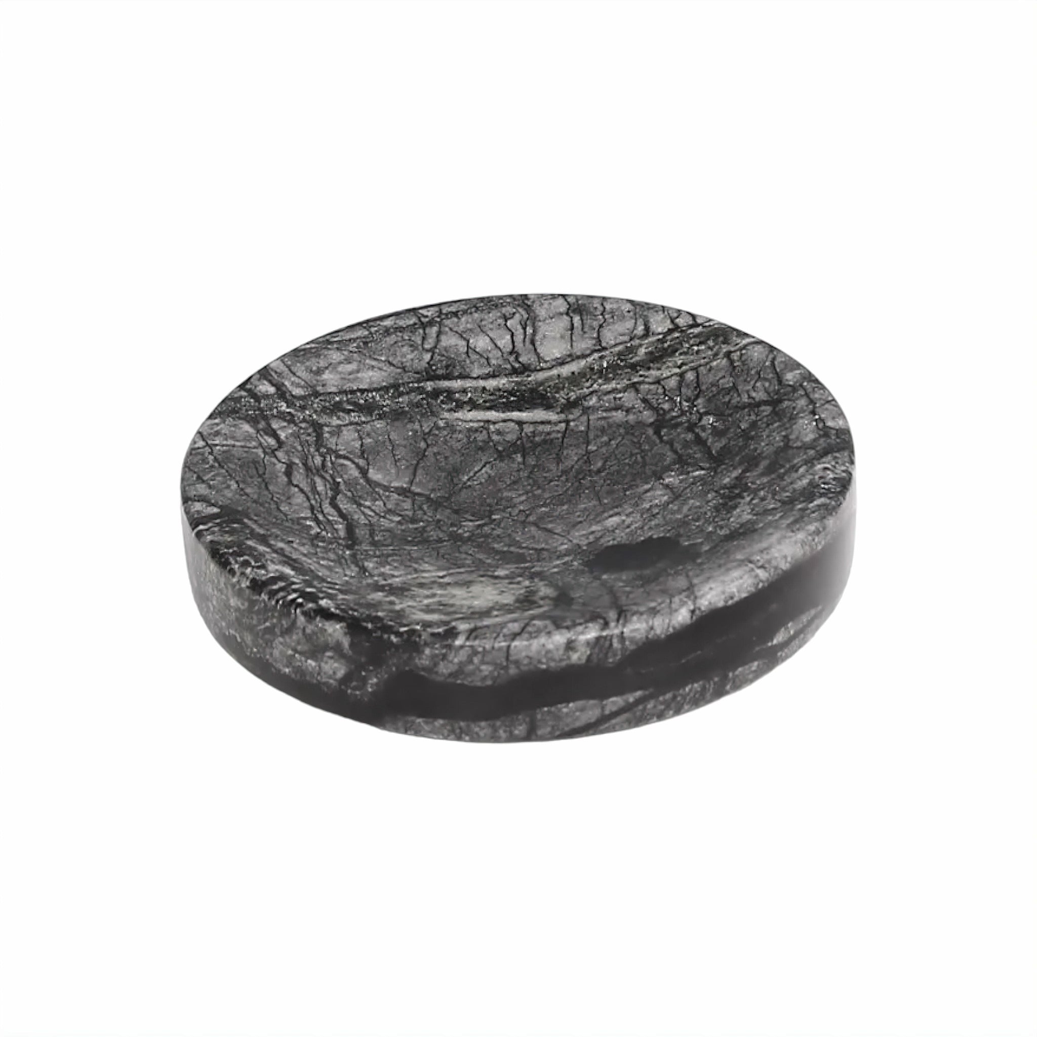 Midnight Bathroom Accessories Collection Soap Dish (round) 