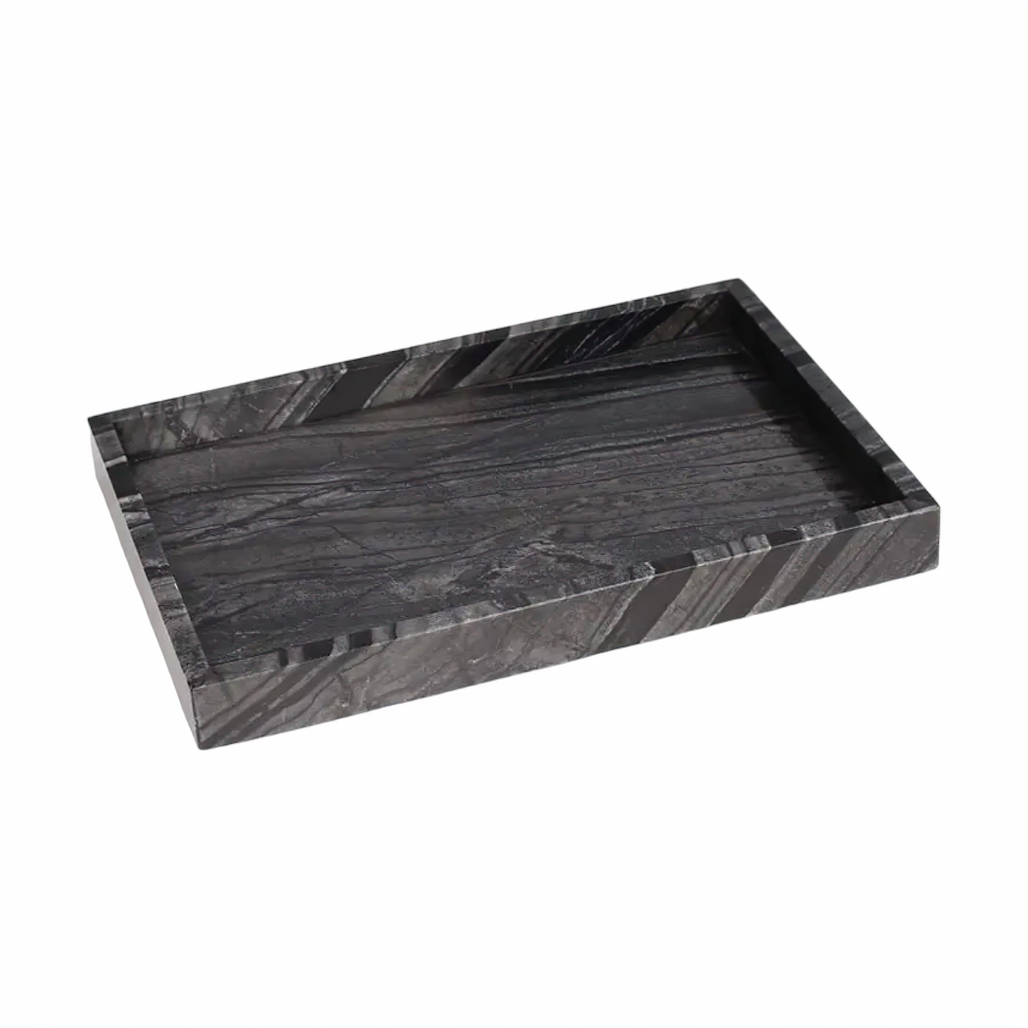 Midnight Bathroom Accessories Collection Tray B 