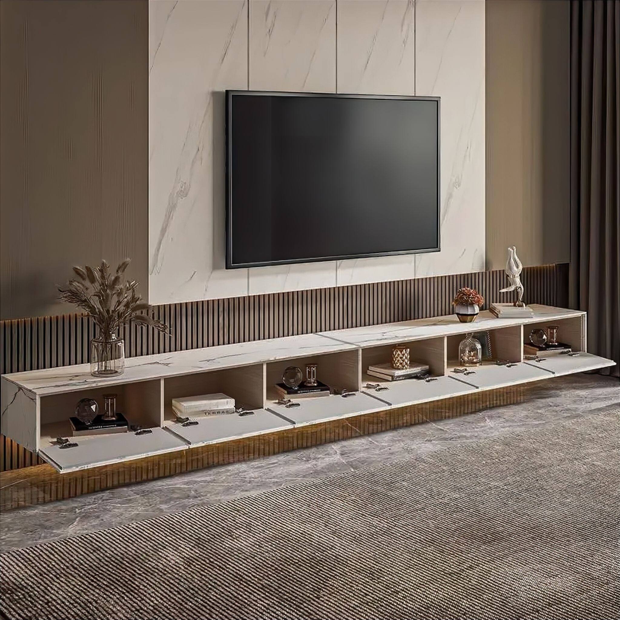 Mirella Marble TV Cabinet 