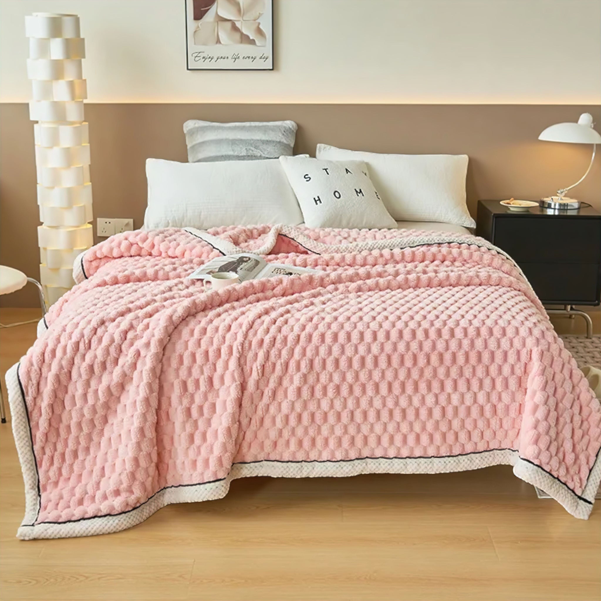 Nino Blanket Pink 120 x 200cm 
