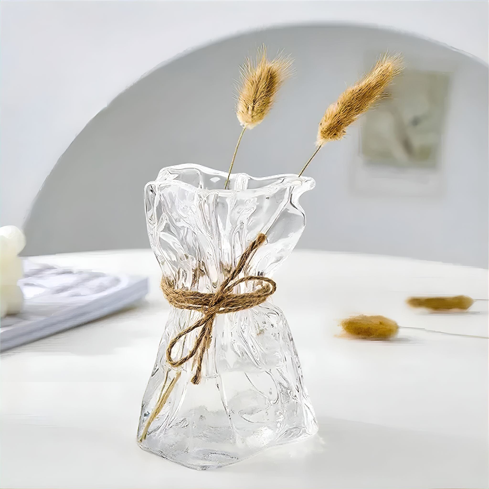 Noemi Vase Collection Transparent 