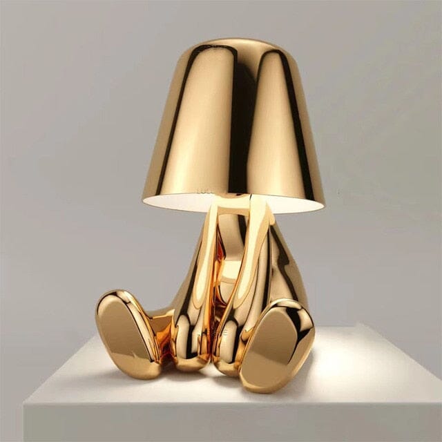 Odette Lamps Lamp Gold/sitting 