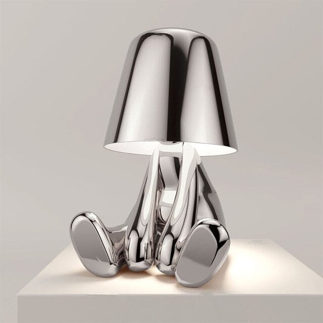 Odette Lamps Lamp Silver/sitting 