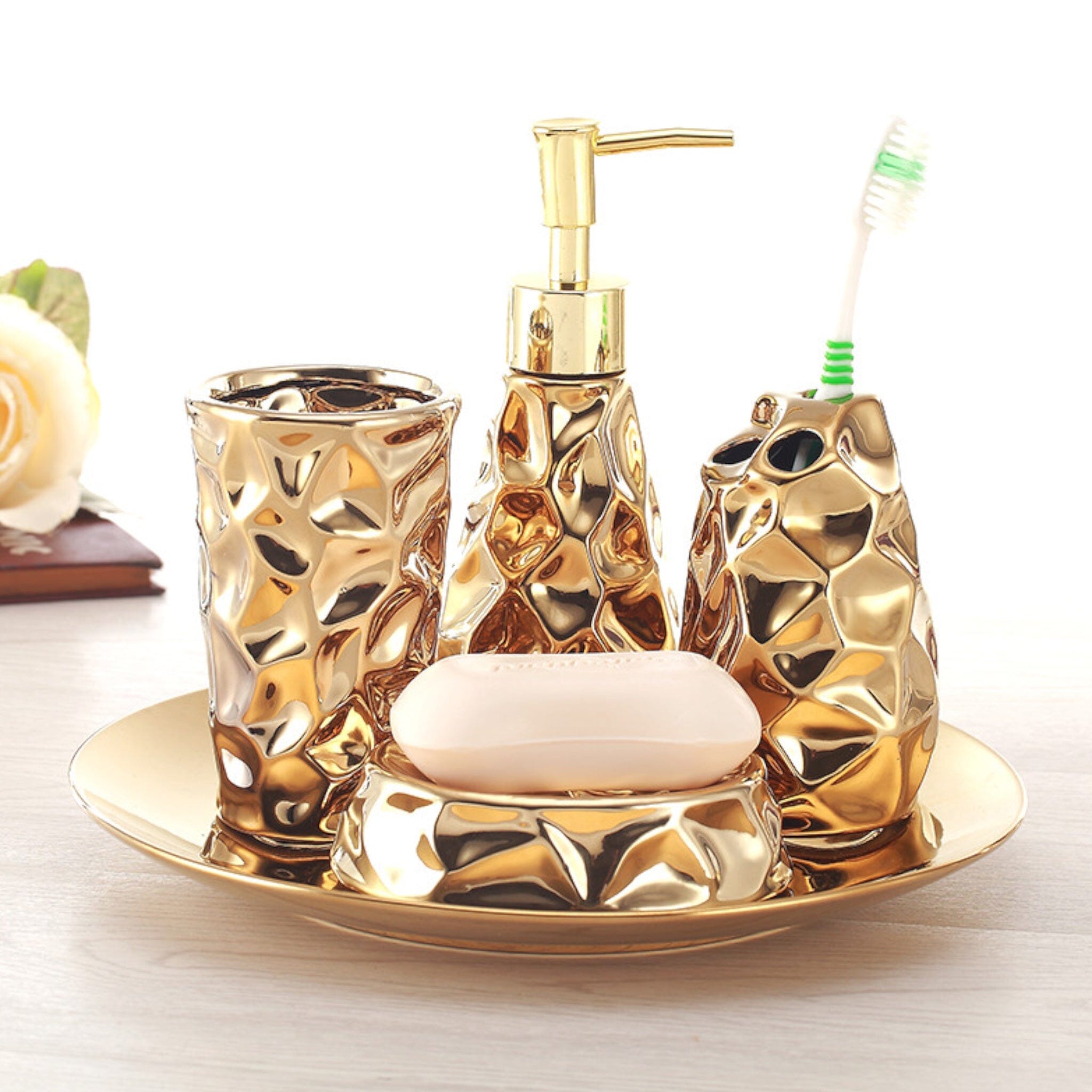 Opulent Oasis Collection Bathroom Accessories 
