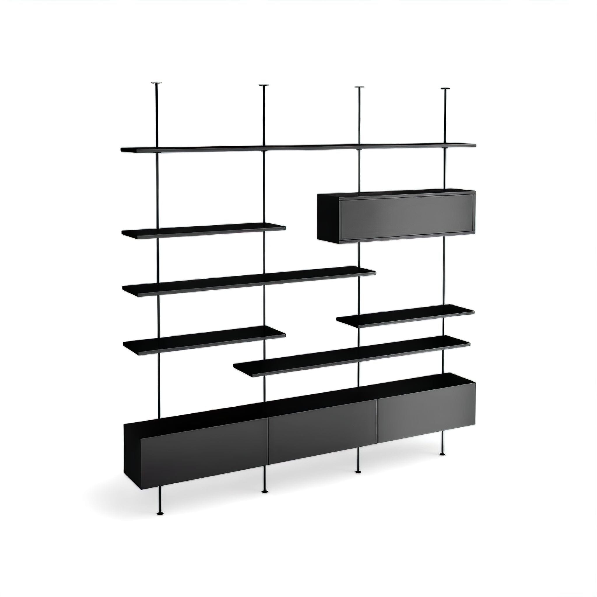 Raoul Floating Bookshelf 210cm 