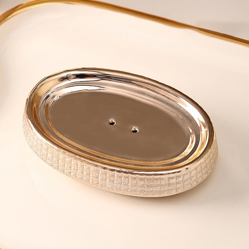 Rose Gold Bathroom Collection Bathroom Accessories Soap Dish 