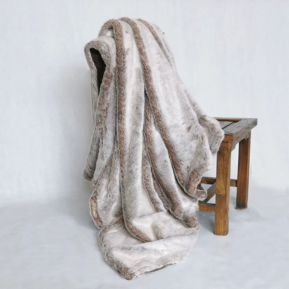Sabrina Fur Blanket 150 x 200cm 