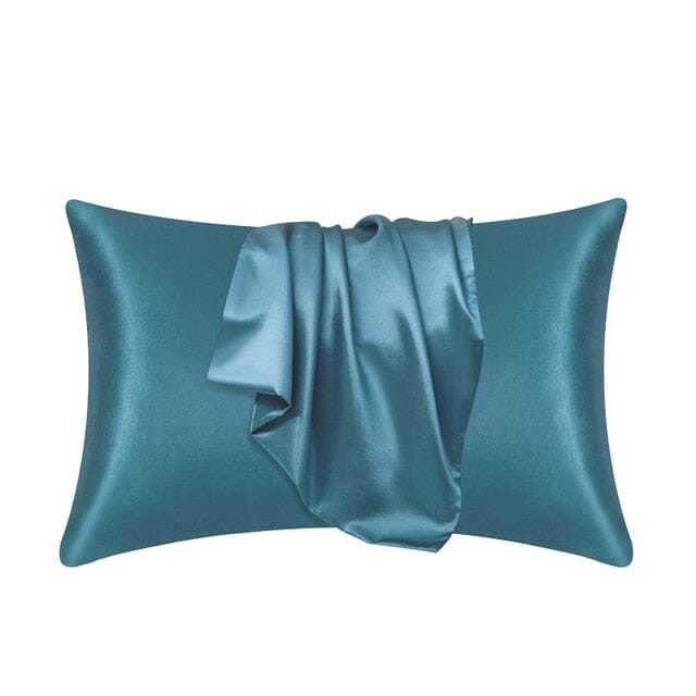 Satin Pillow Case Pillow Case Moonlight Blue 51cm x 66cm 