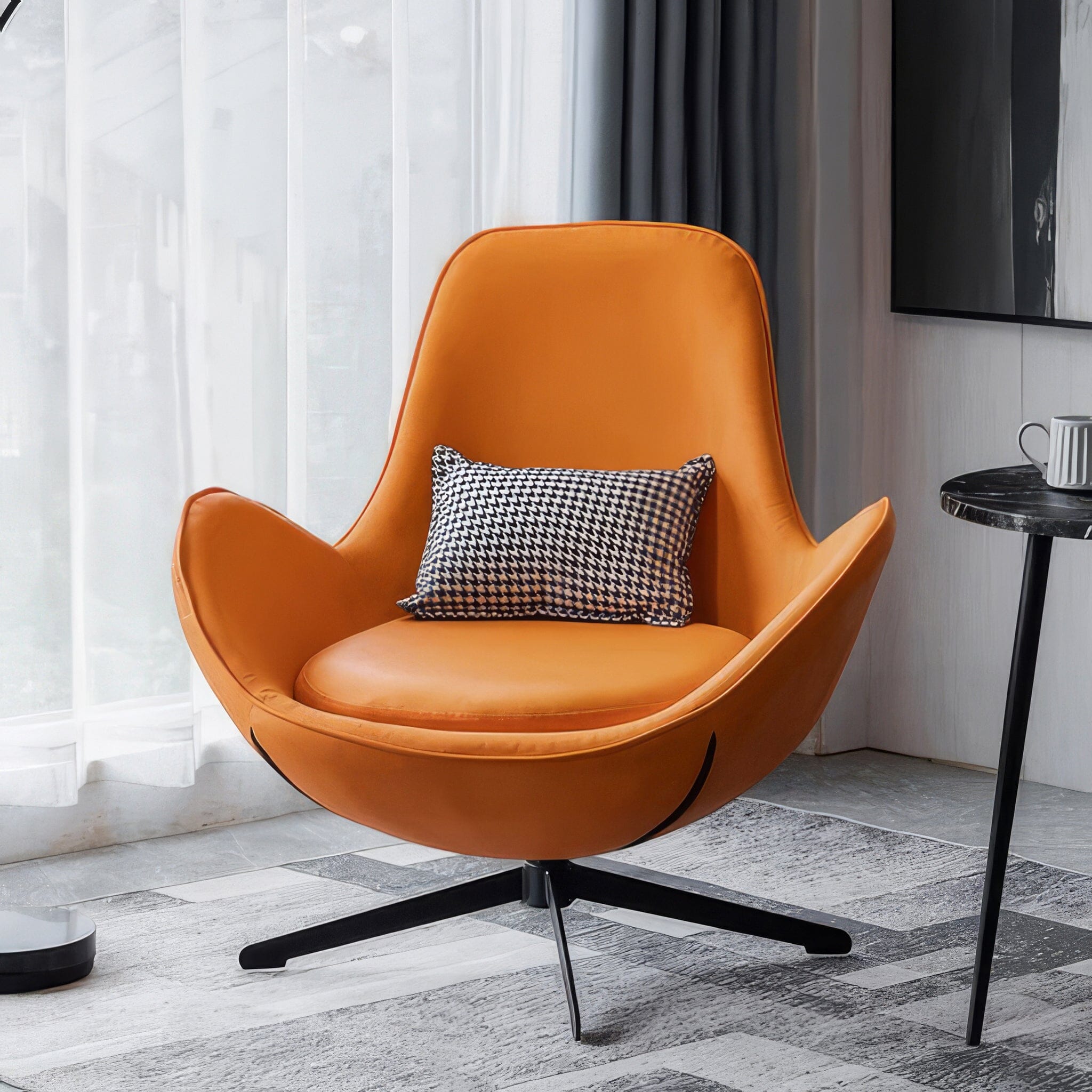 Thérèse Occasional Chair Chair Orange 