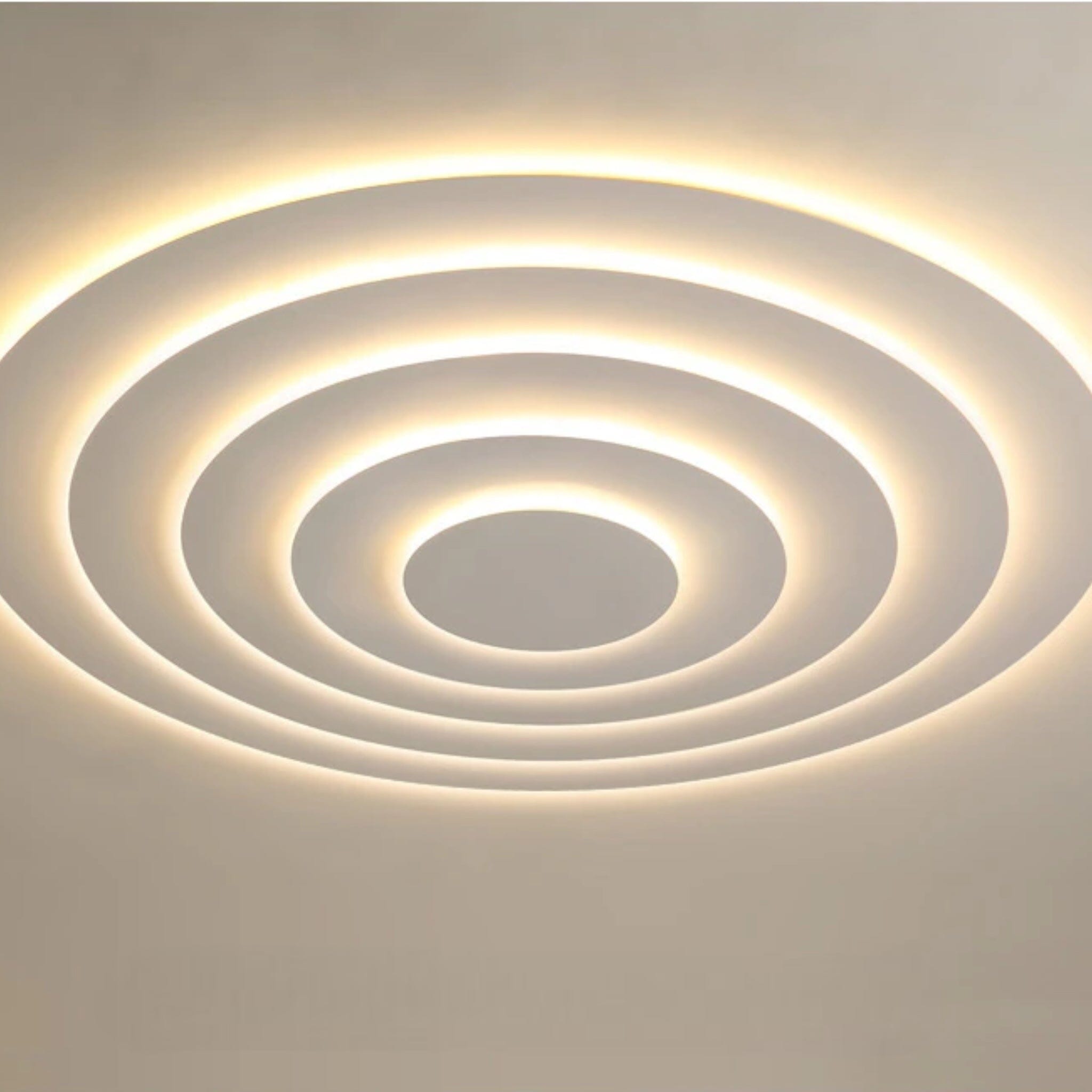Thierry Ceiling Light Lighting Round - 85cm ø x 6cm Warm White no remote 