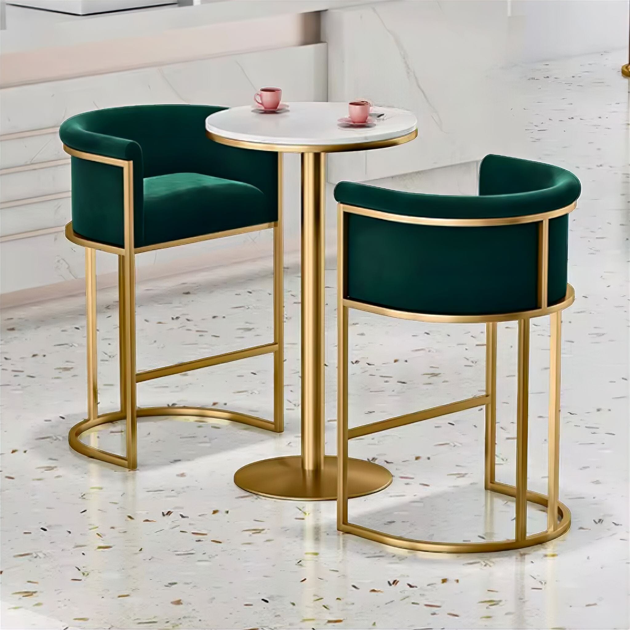 Tommaso Bar Stool Emerald Green 