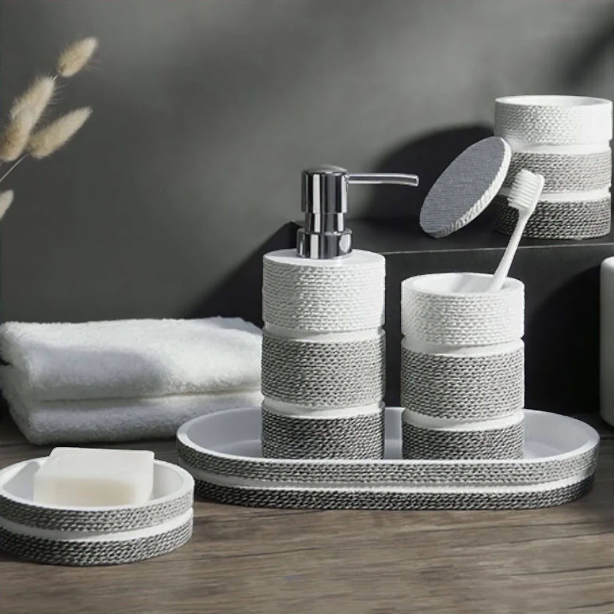Tranquil Bathroom Accessories Collection 