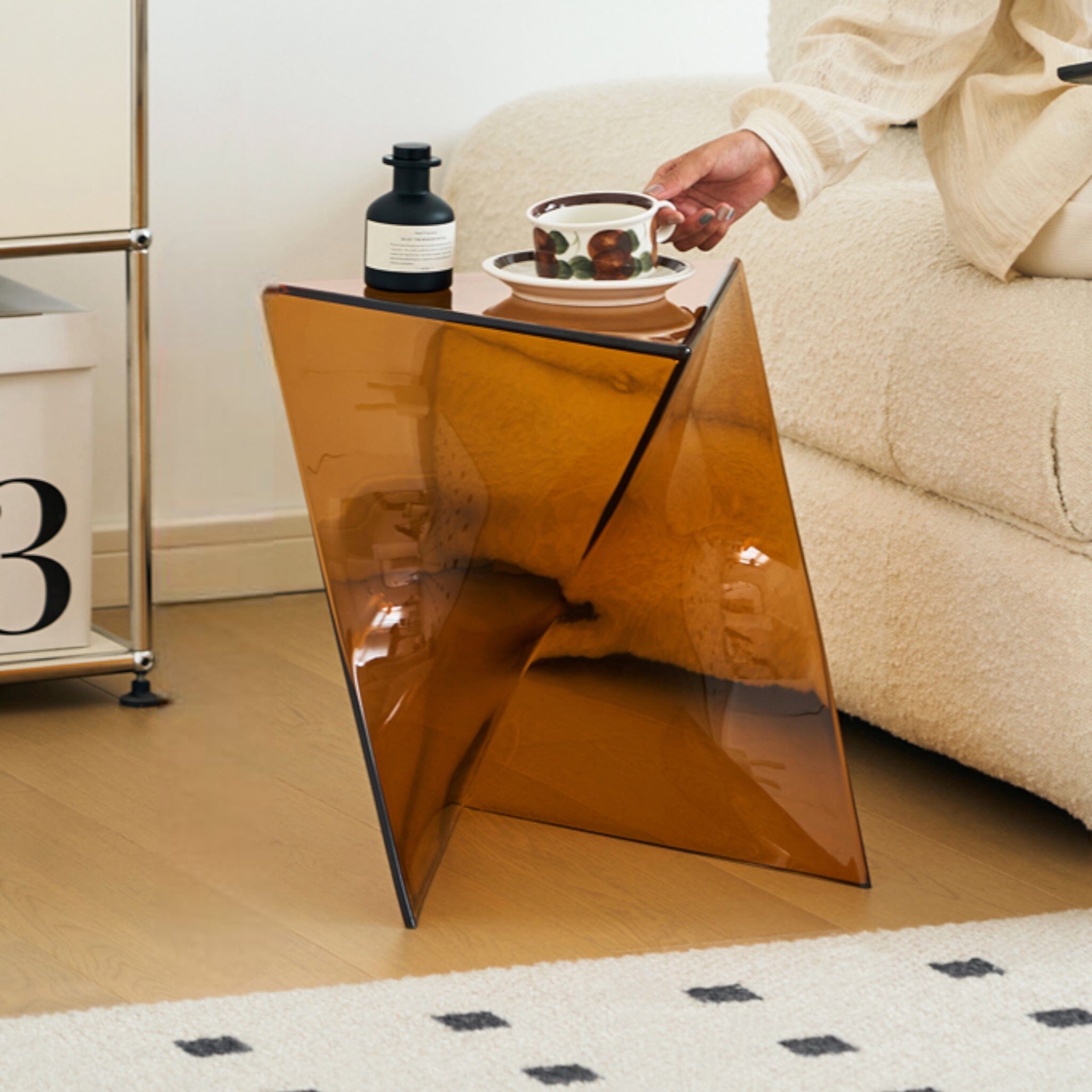 Transparent Side Table Side Table 