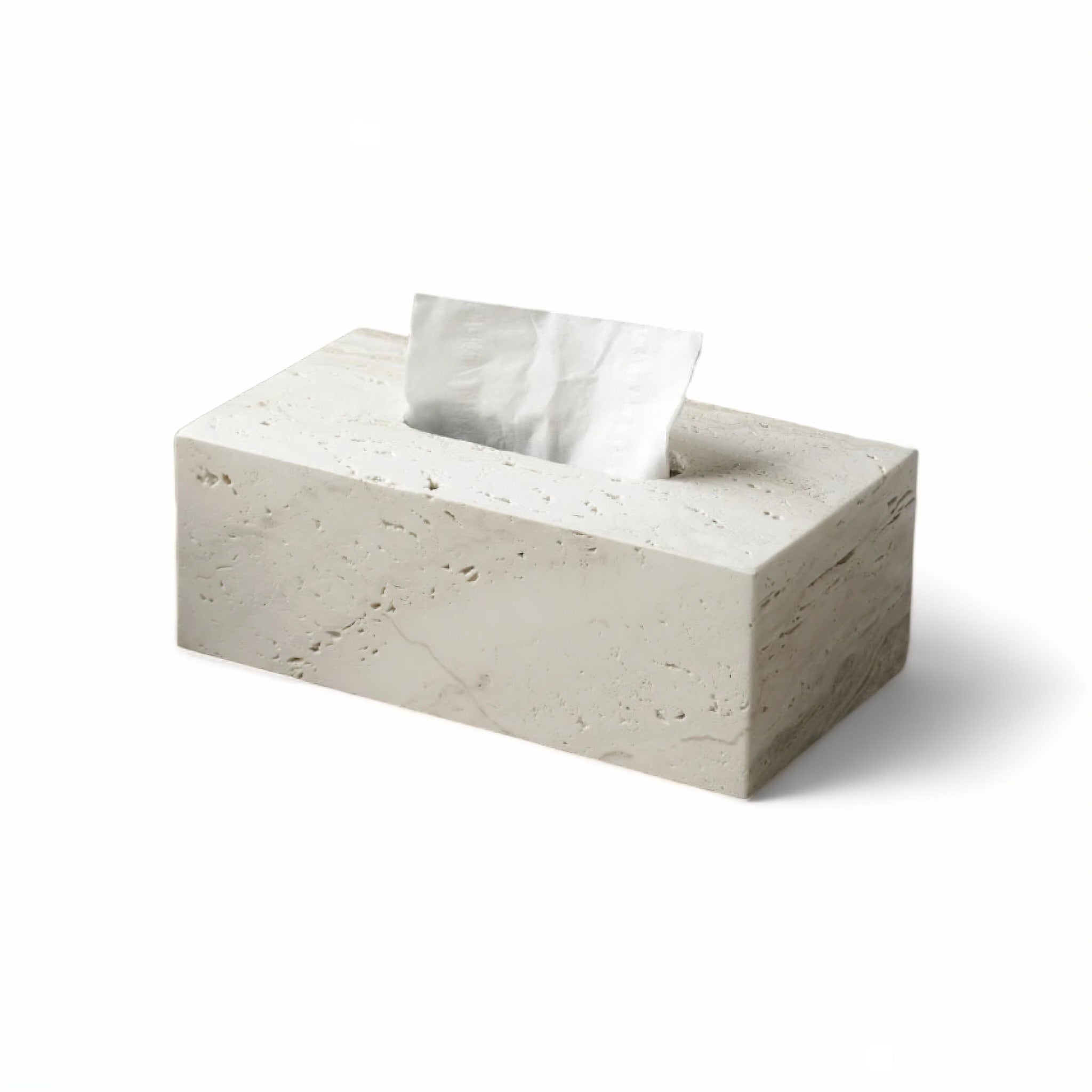 Travertine Tranquility Collection Tissue Box 