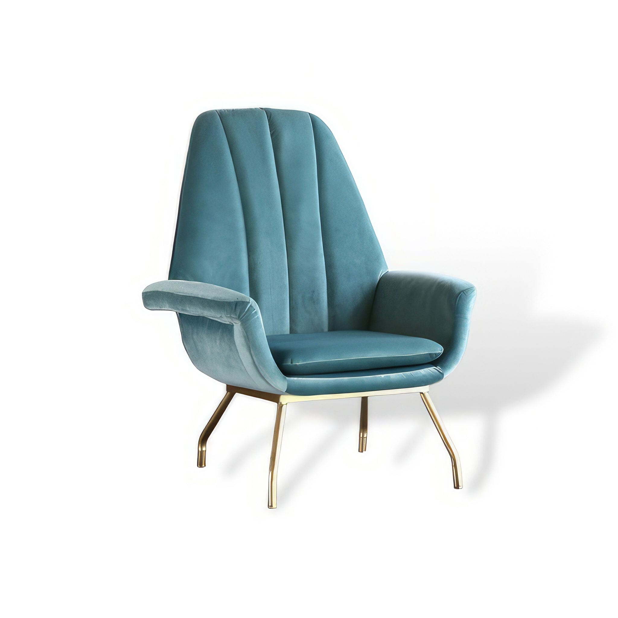 Tristan Occasional Chair Occasional Chair Peacock Blue 