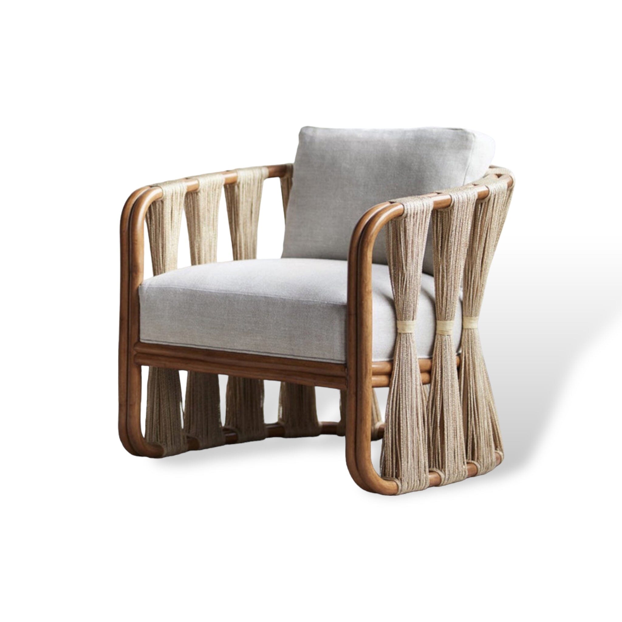 Veranda Vue Chair Outdoor Furniture Ivory + Tan 